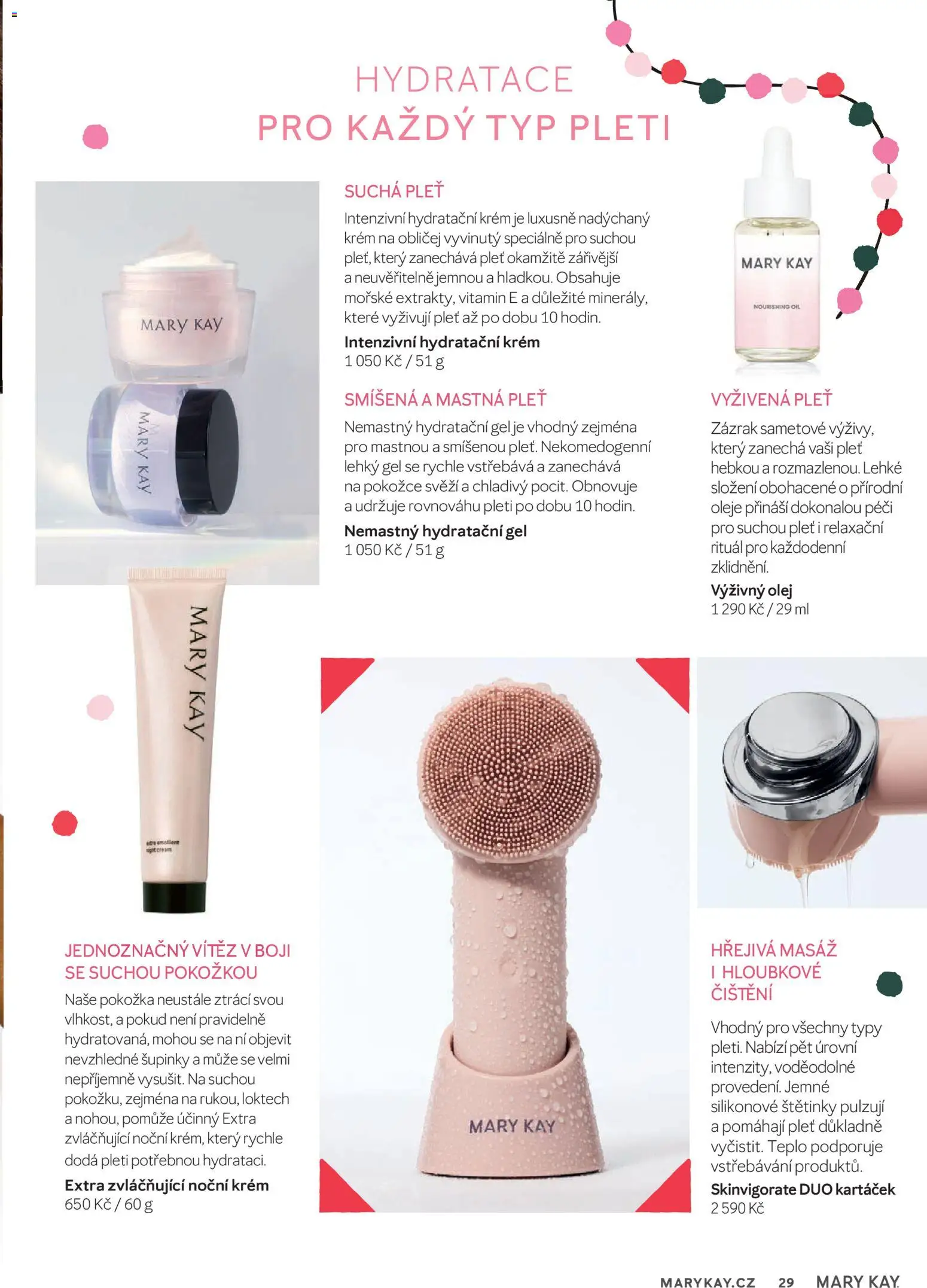 Mary Kay kniha o kráse Leták in Česko