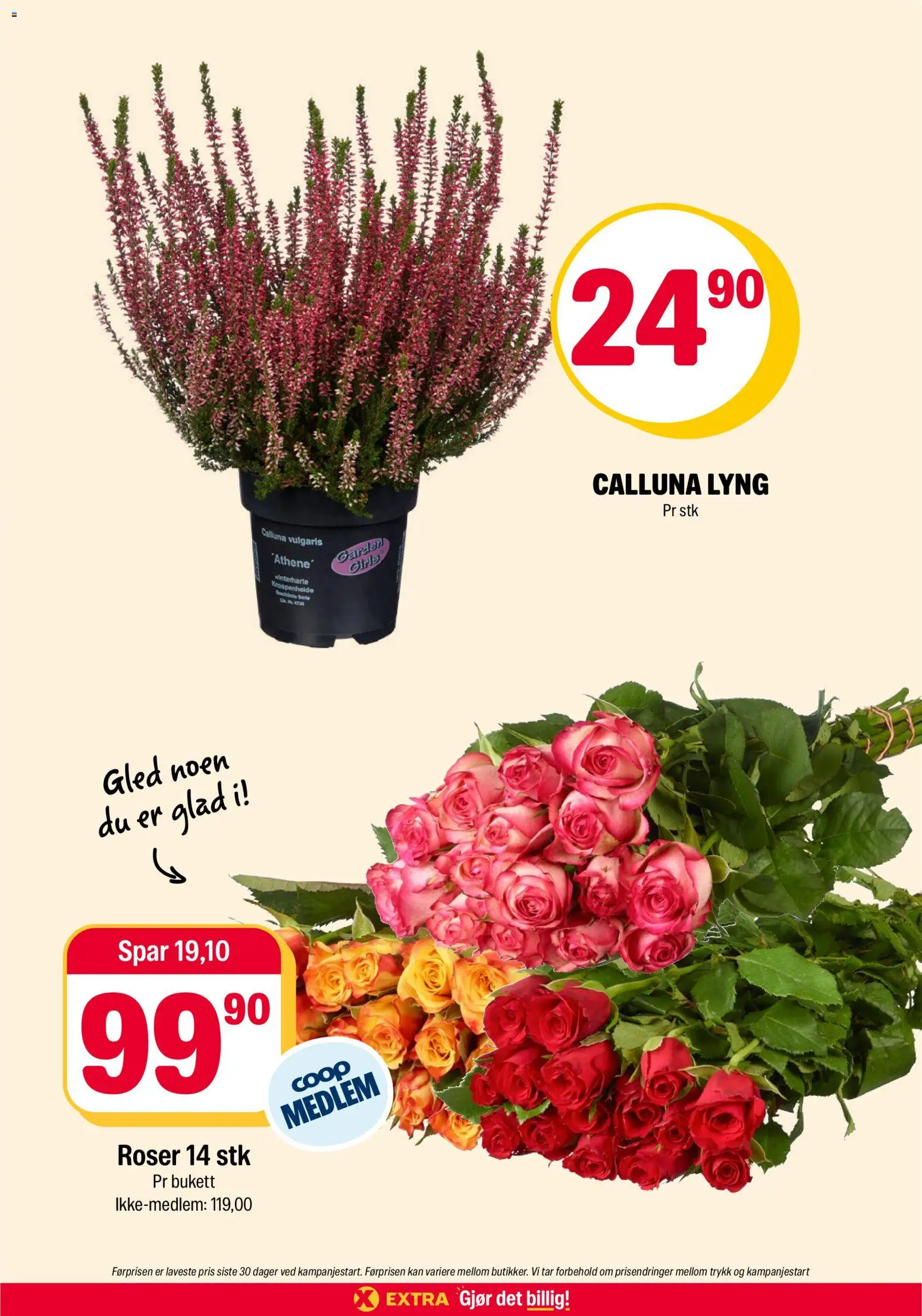Coop Extra kundeavis Kundeavis in Norge