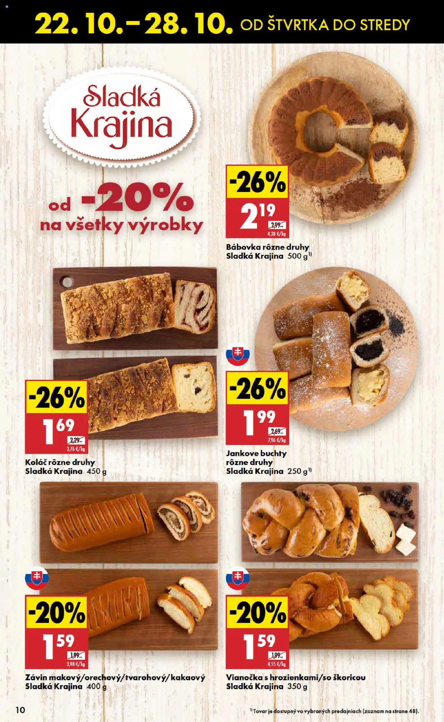 Biedronka leták Leták in Slovensko