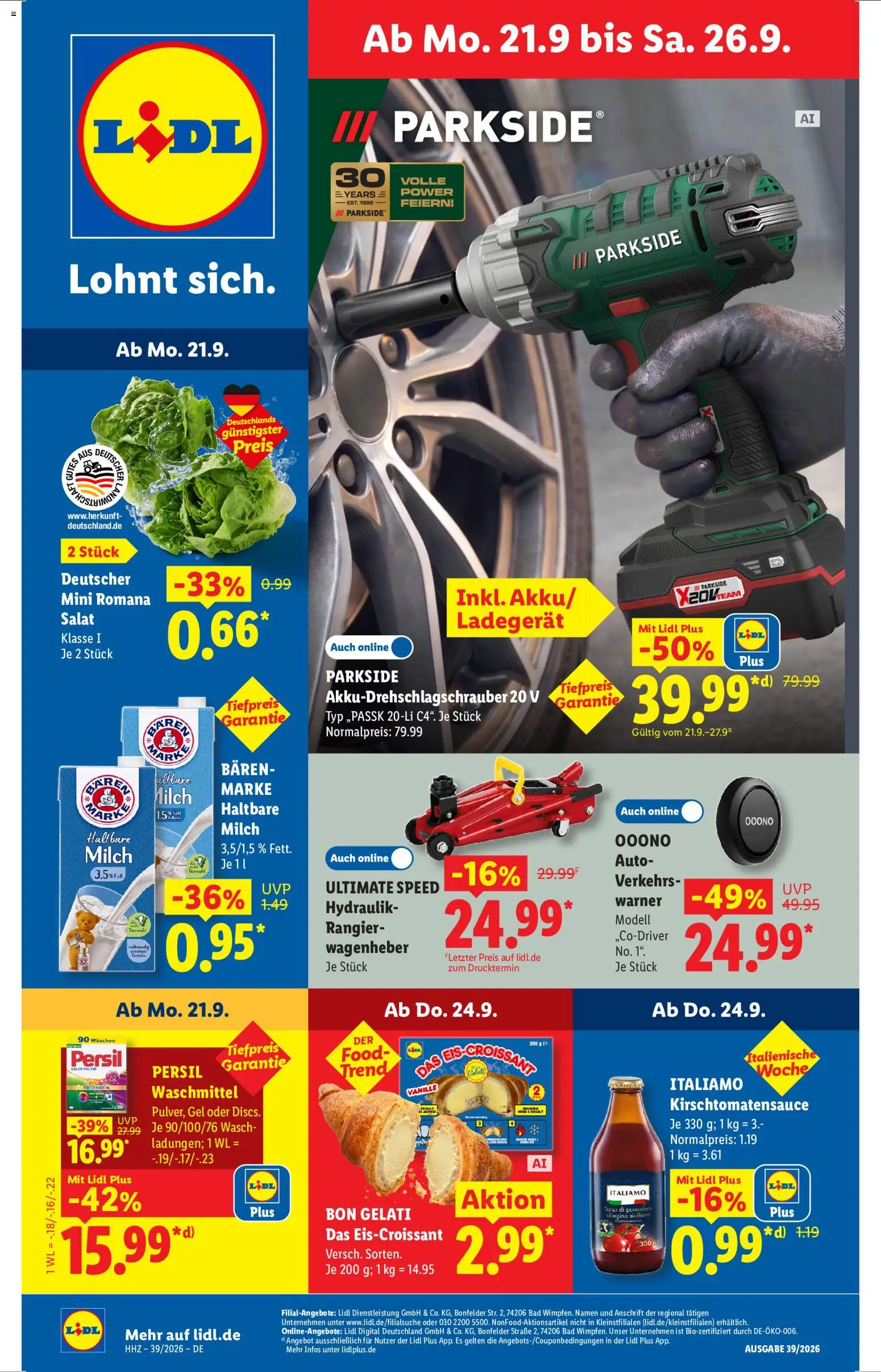 Lidl Prospekt Prospekt in Deutschland