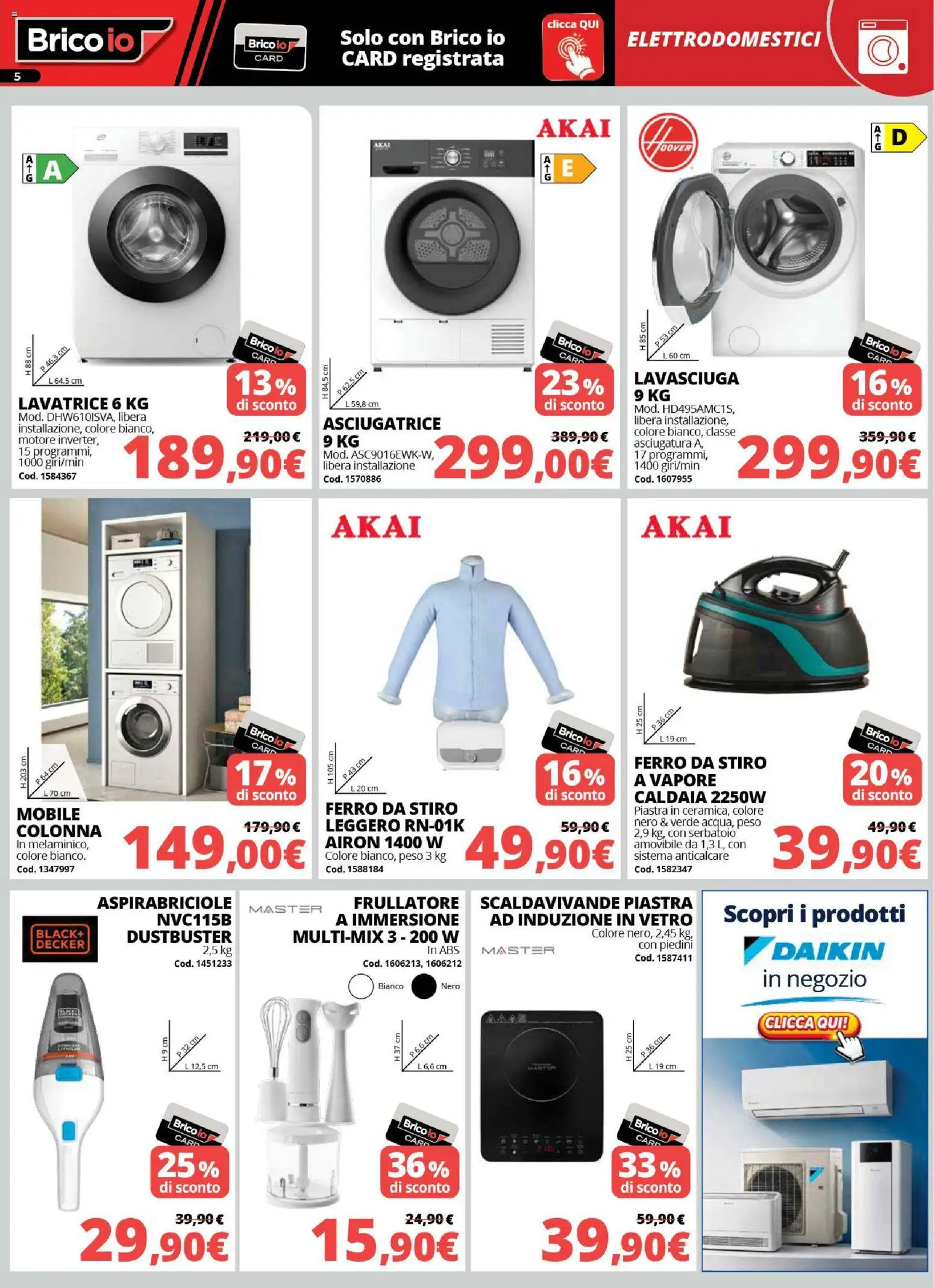 Brico io volantino Volantino in Italy