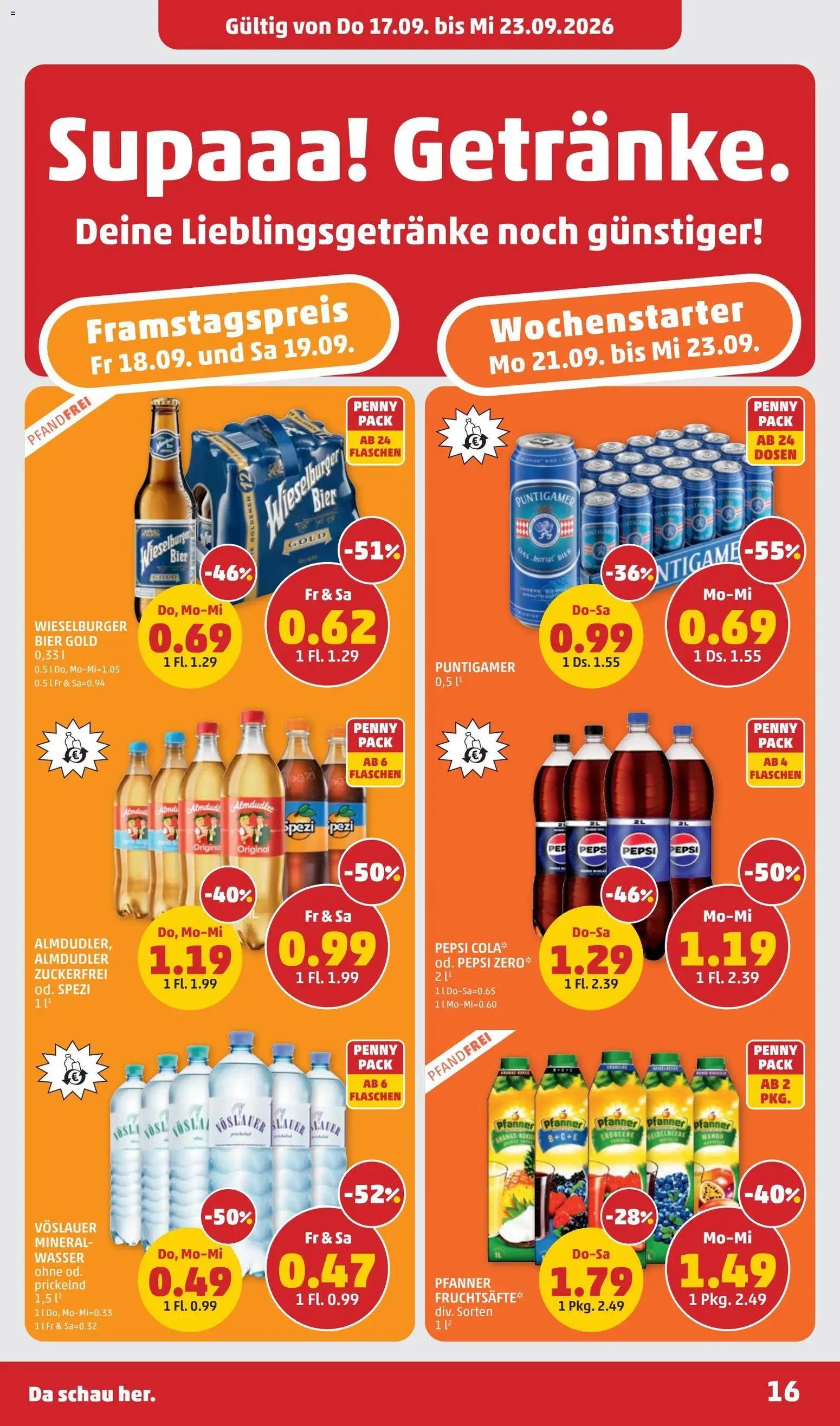 Penny Markt - Flugblatt Flugblatt in Österreich