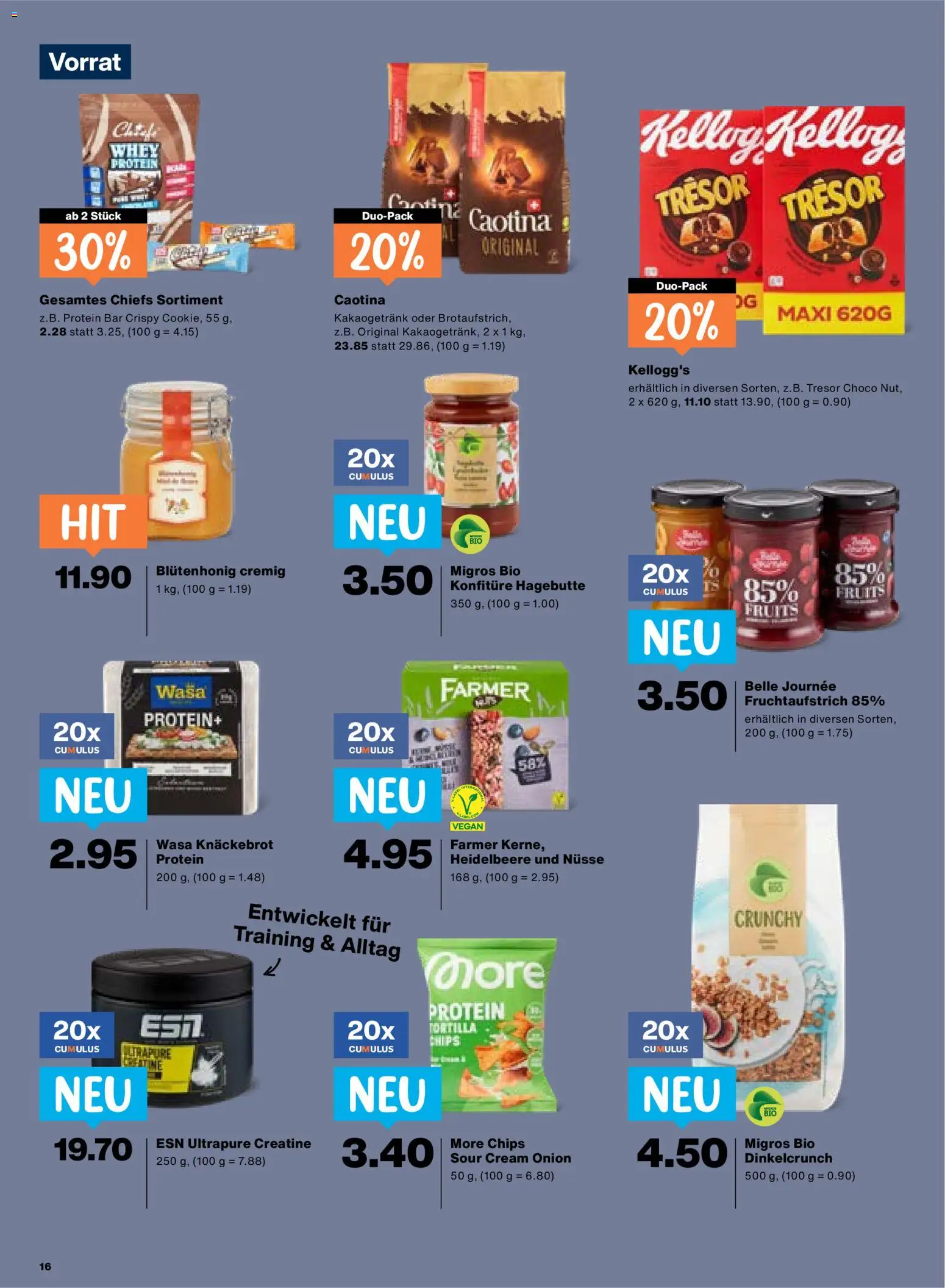 Migros aktionen Prospekt in Schweiz