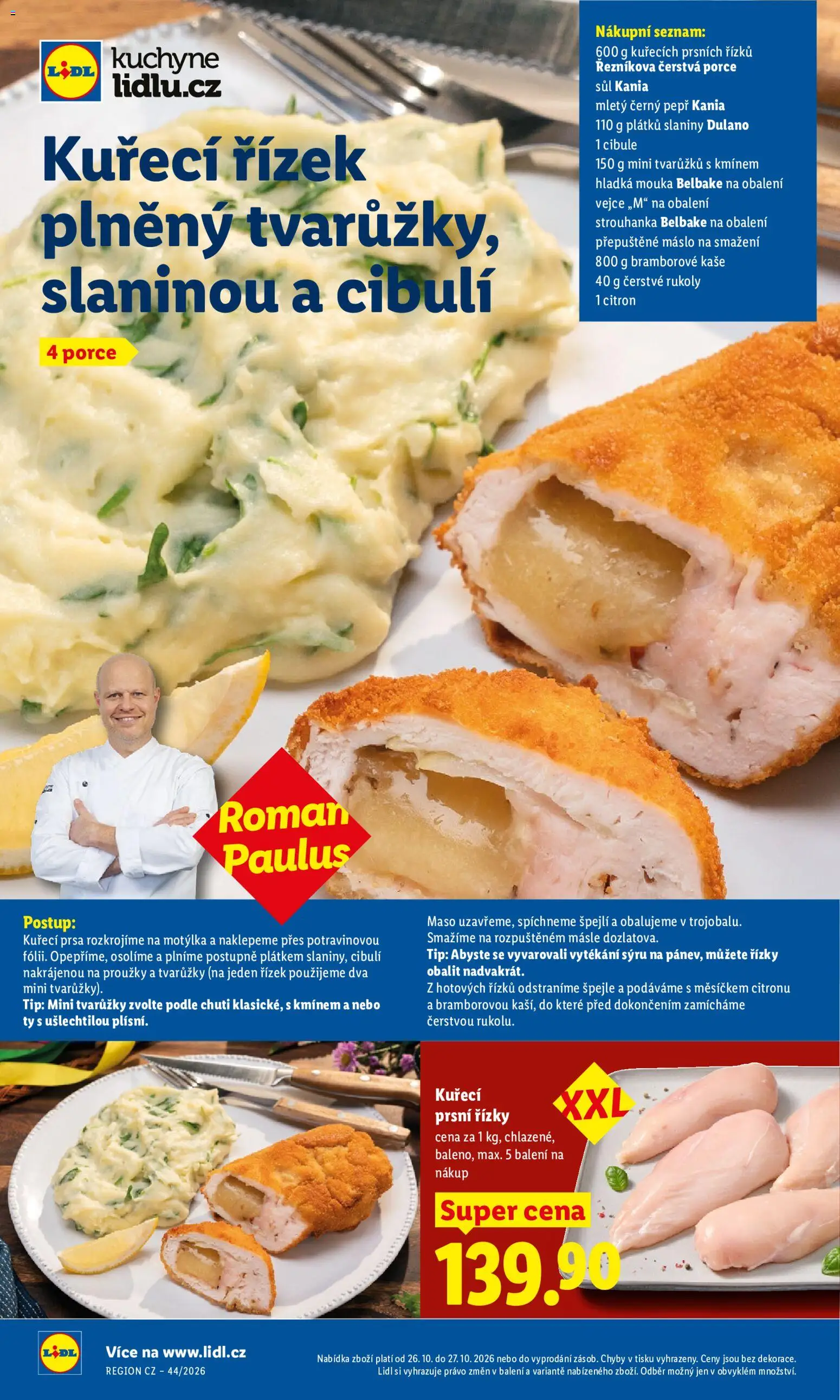 Lidl leták Leták in Česko