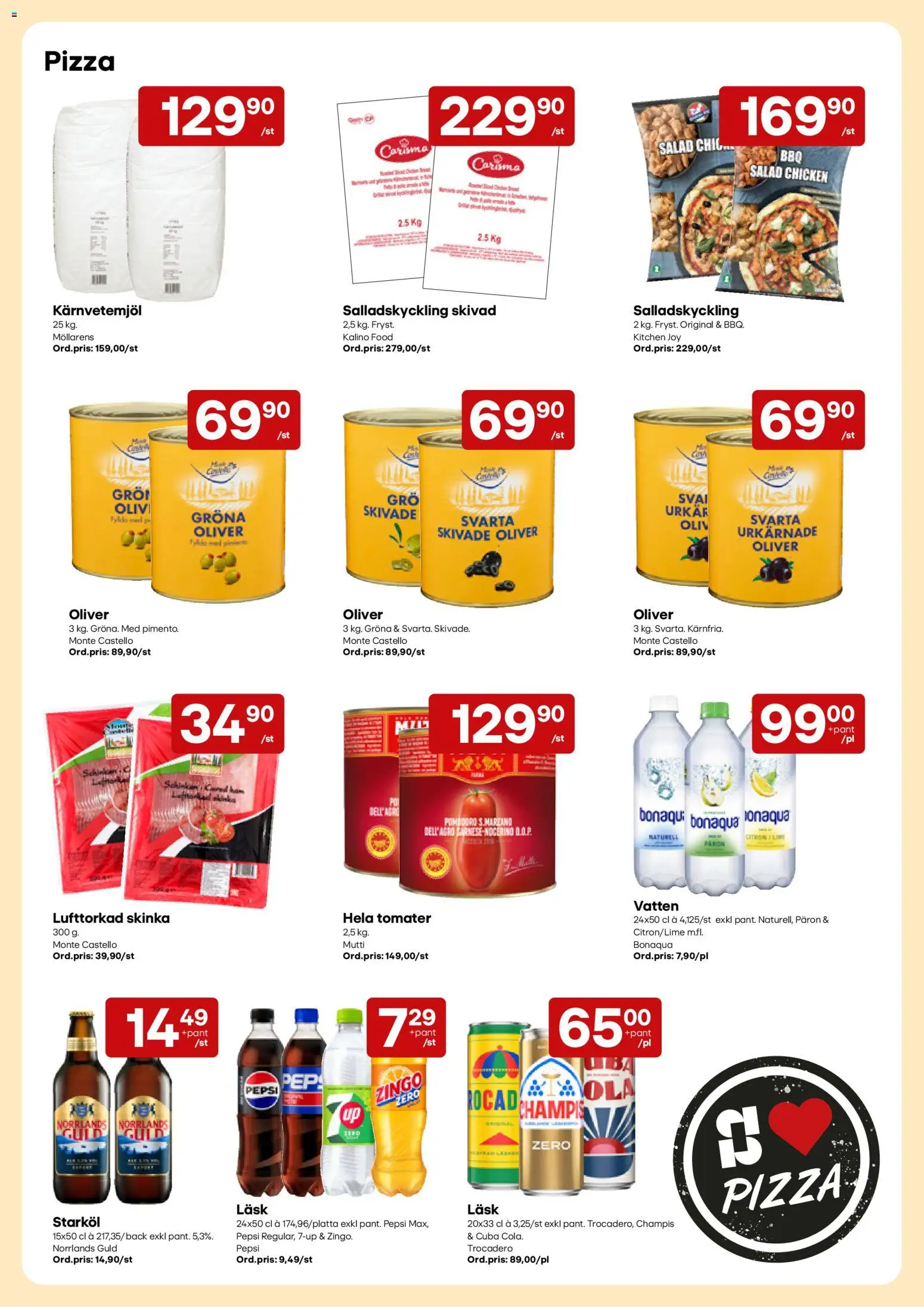 Snabbgross erbjudanden Reklamblad in Sverige