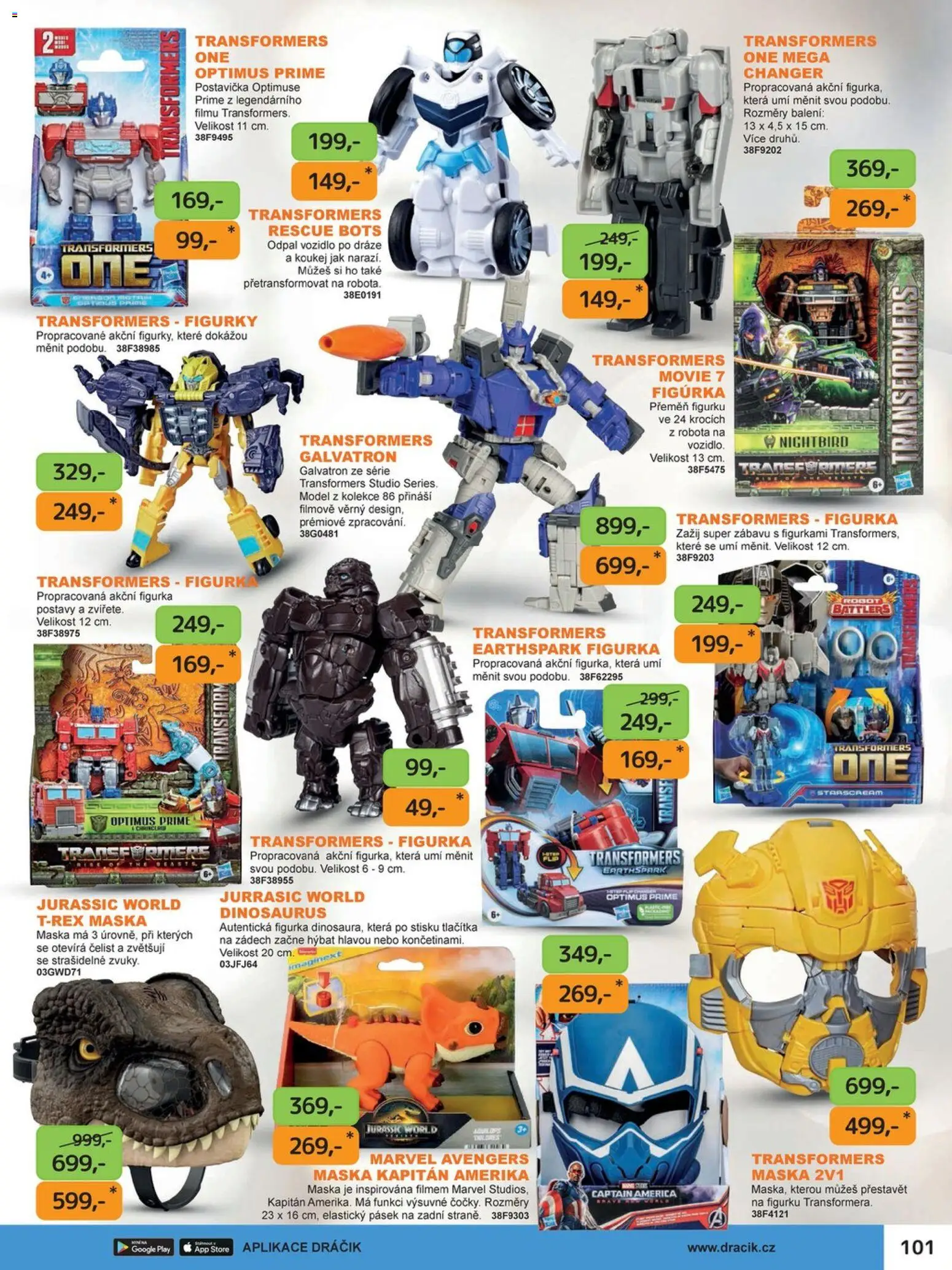 Dráčik katalog - Vánoce Leták in Česko
