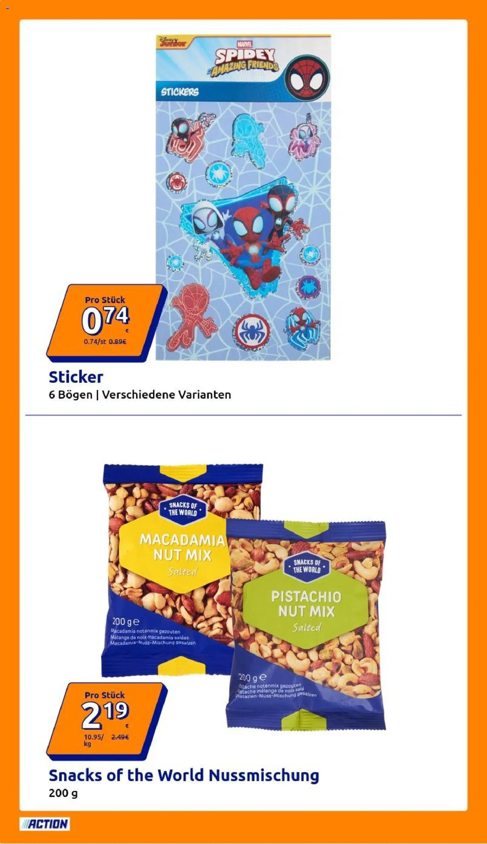 Action Prospekt Prospekt in Deutschland