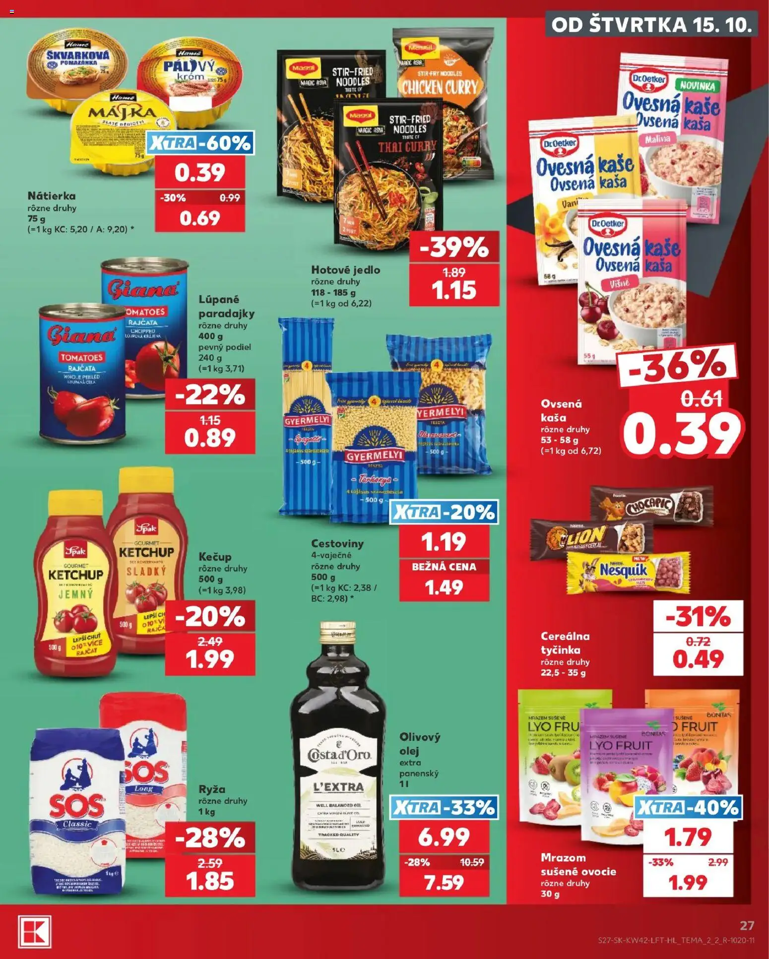 Kaufland leták Leták in Slovensko