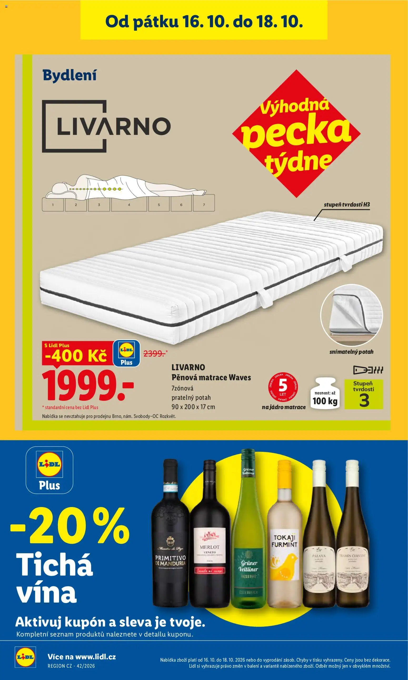 Lidl leták Leták in Česko