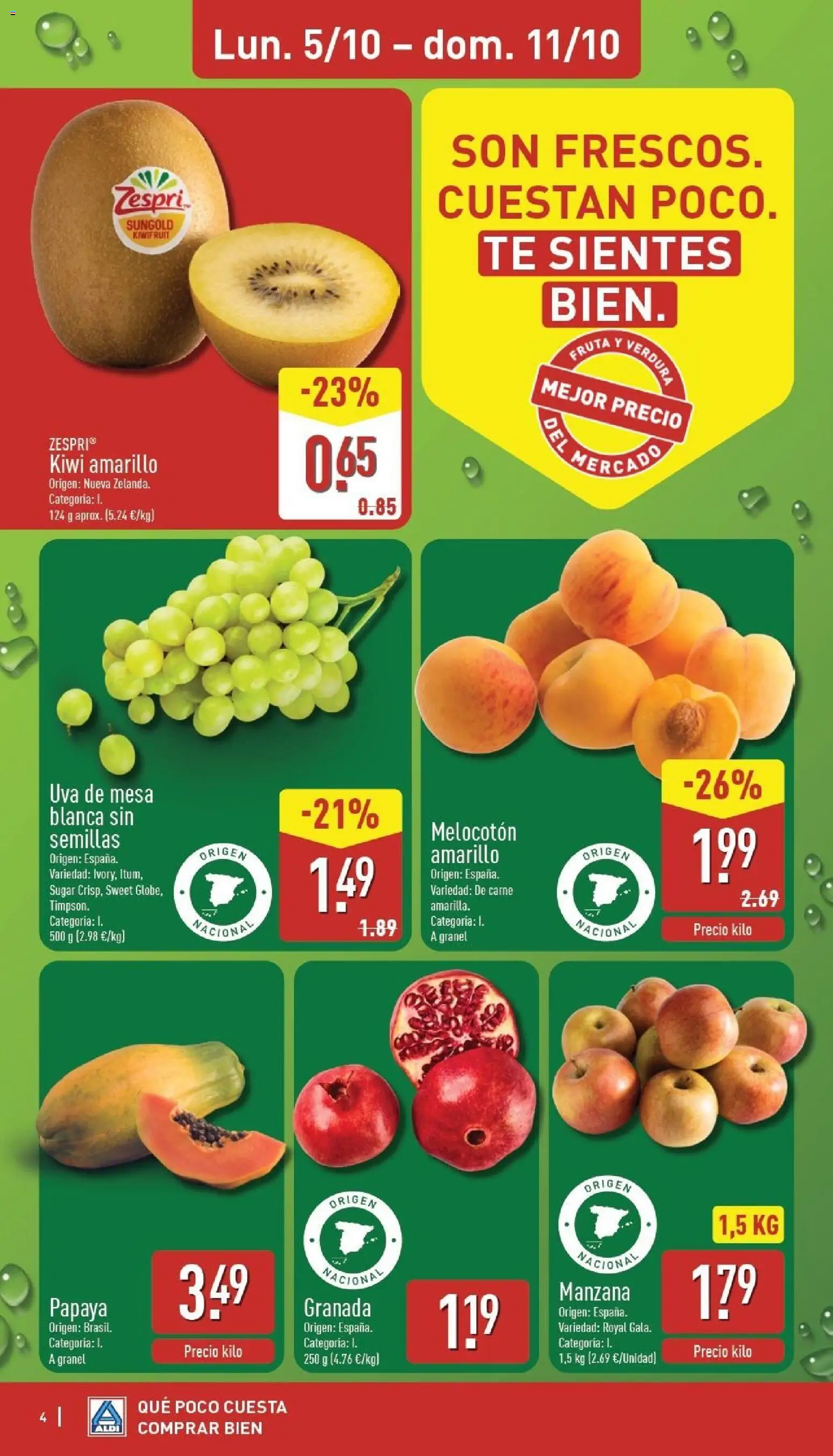 Aldi folleto Península Folleto in España