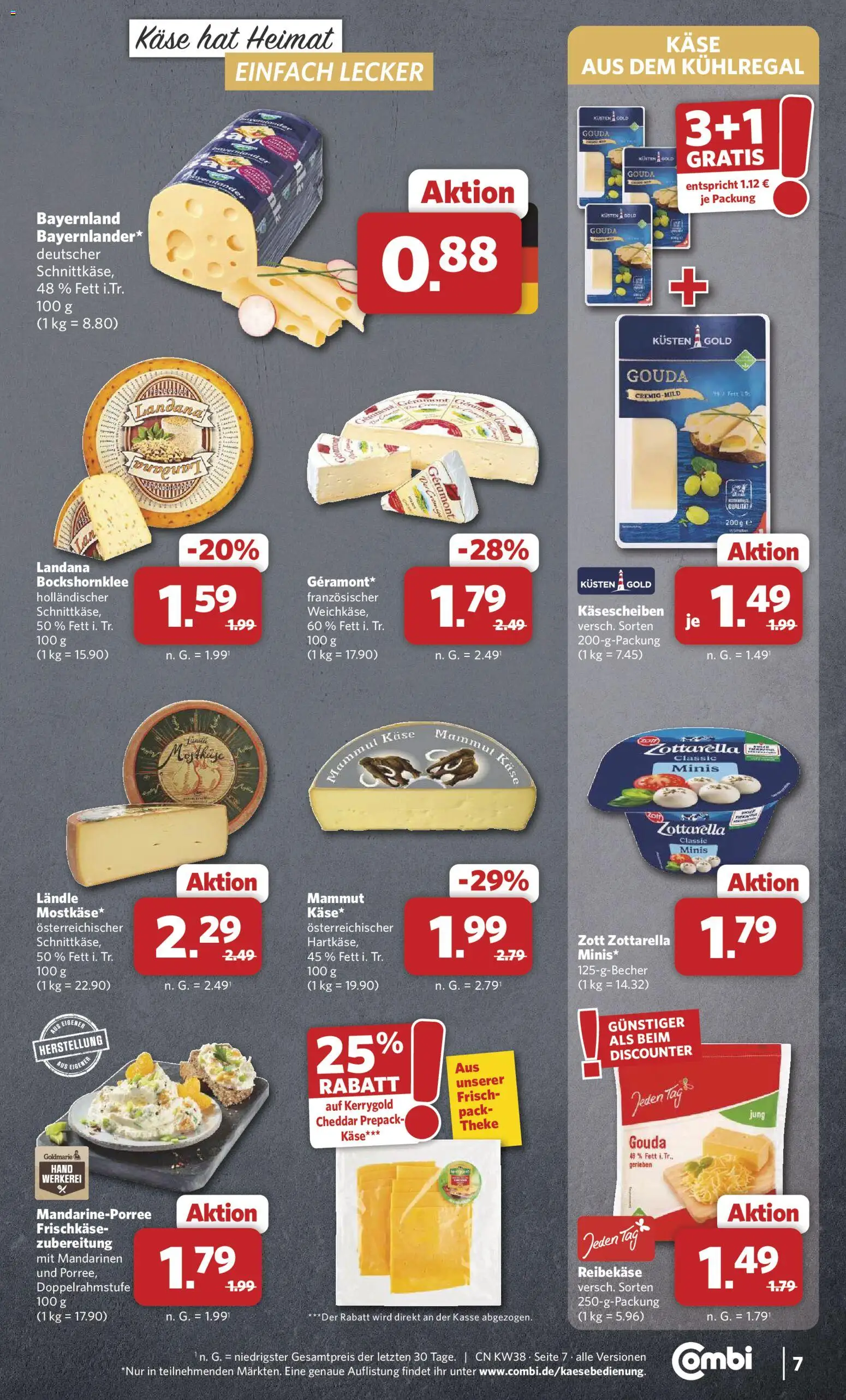 Combi Prospekt Prospekt in Deutschland
