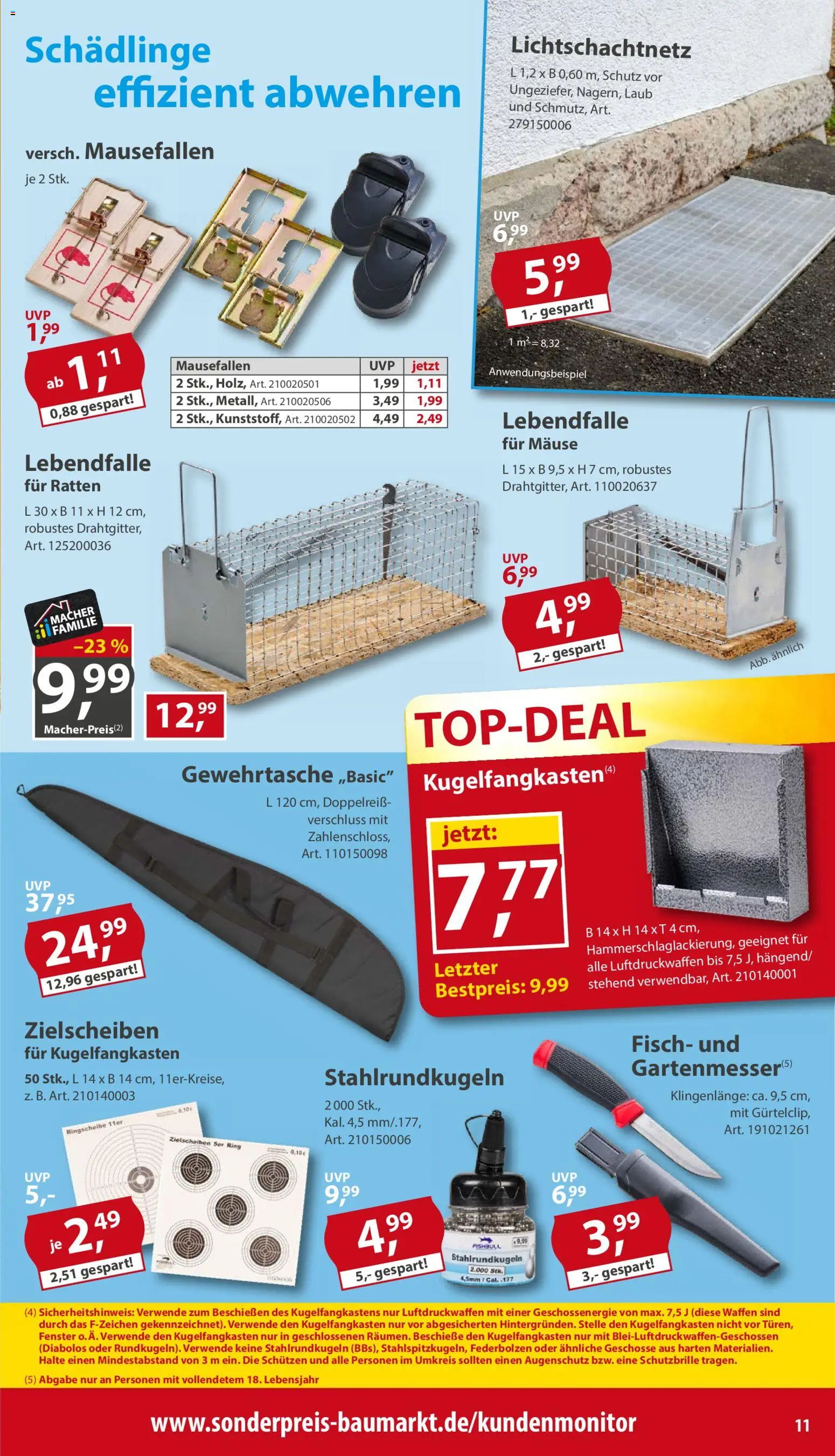 Sonderpreis Baumarkt Prospekt Prospekt in Deutschland