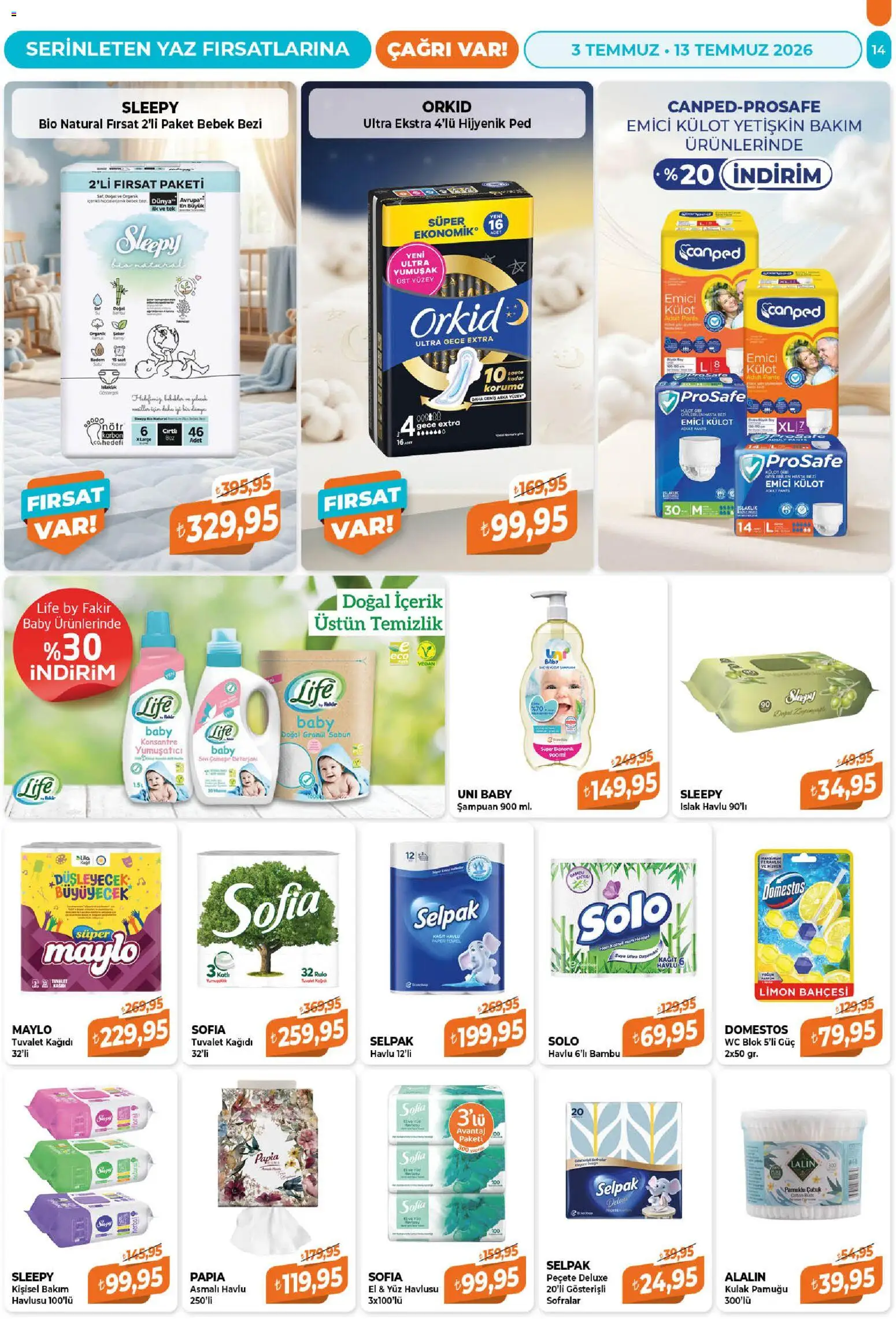 🛍️ Çağrı Market Katalog, 03 Temmuz 2026 itibariyle » Özel fırsatları keşfedin ve bugün tasarruf edin! 💰 | Türkiye