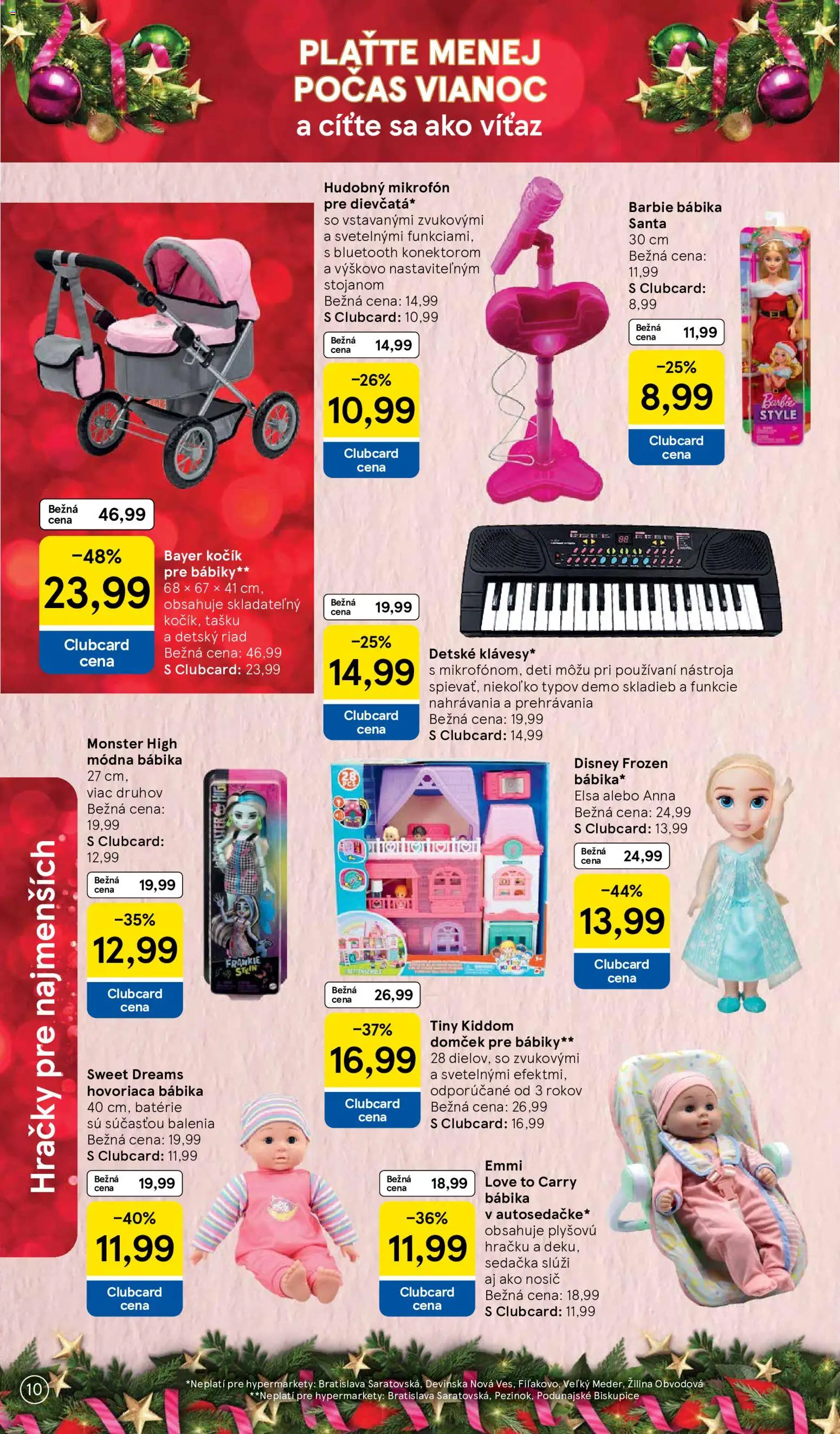 Tesco katalóg hračiek Leták in Slovensko