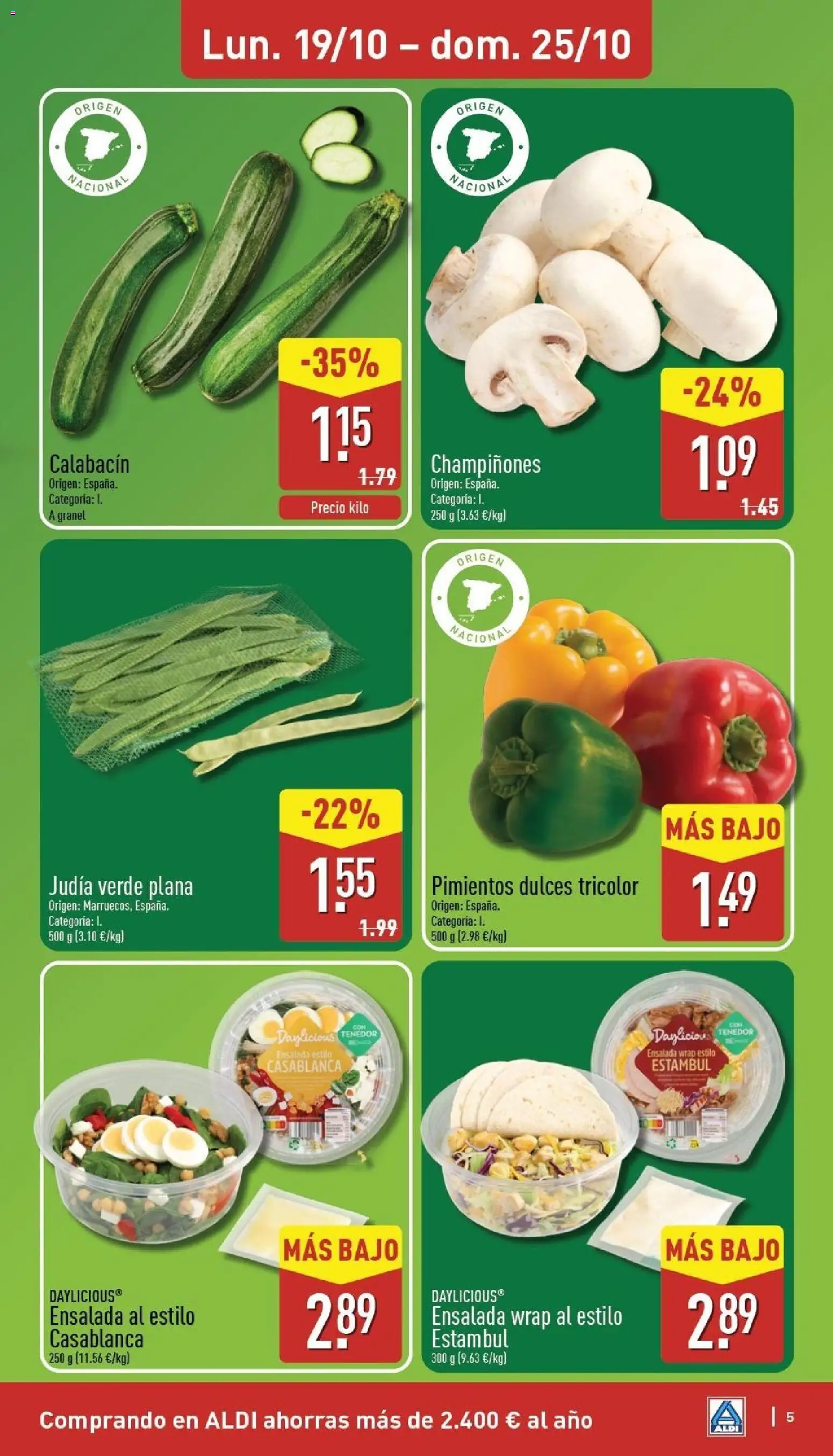 Aldi folleto Península Folleto in España