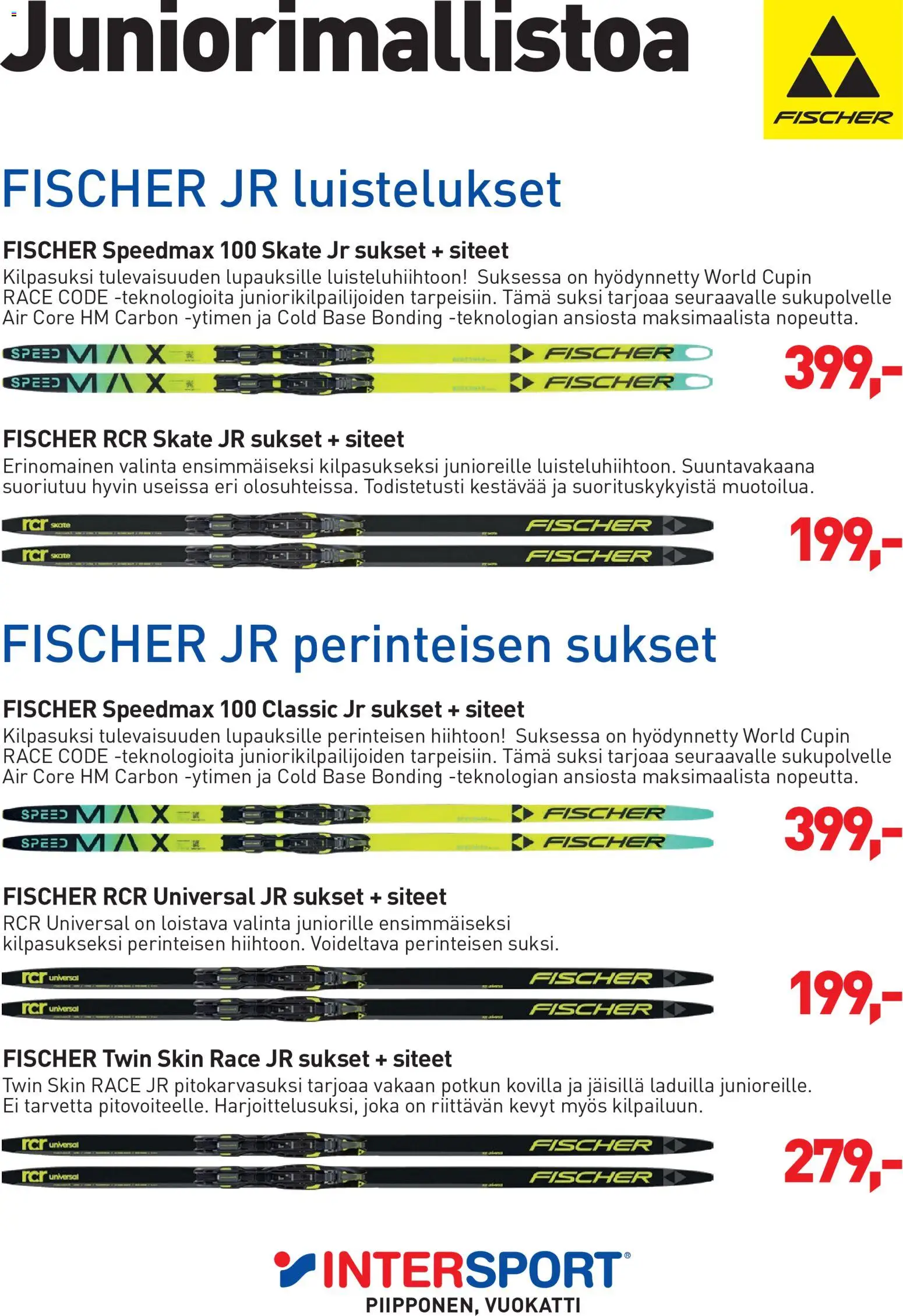 Intersport Maastohiihtokuvasto Vuokatti Kuvasto in Suomi