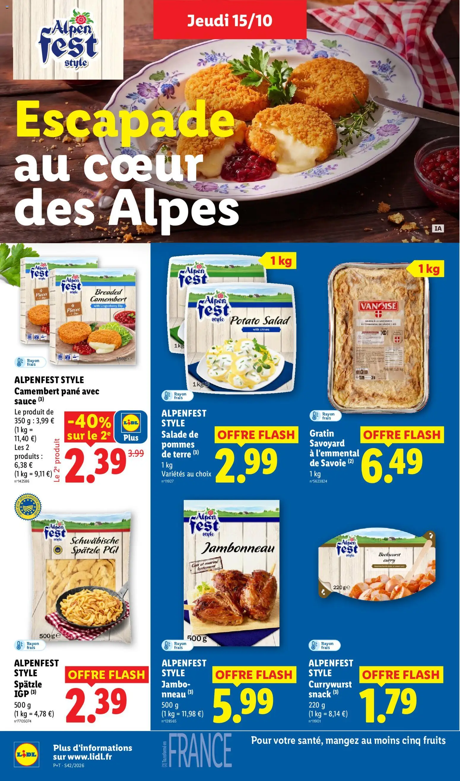 LIDL catalogue Catalogue in France