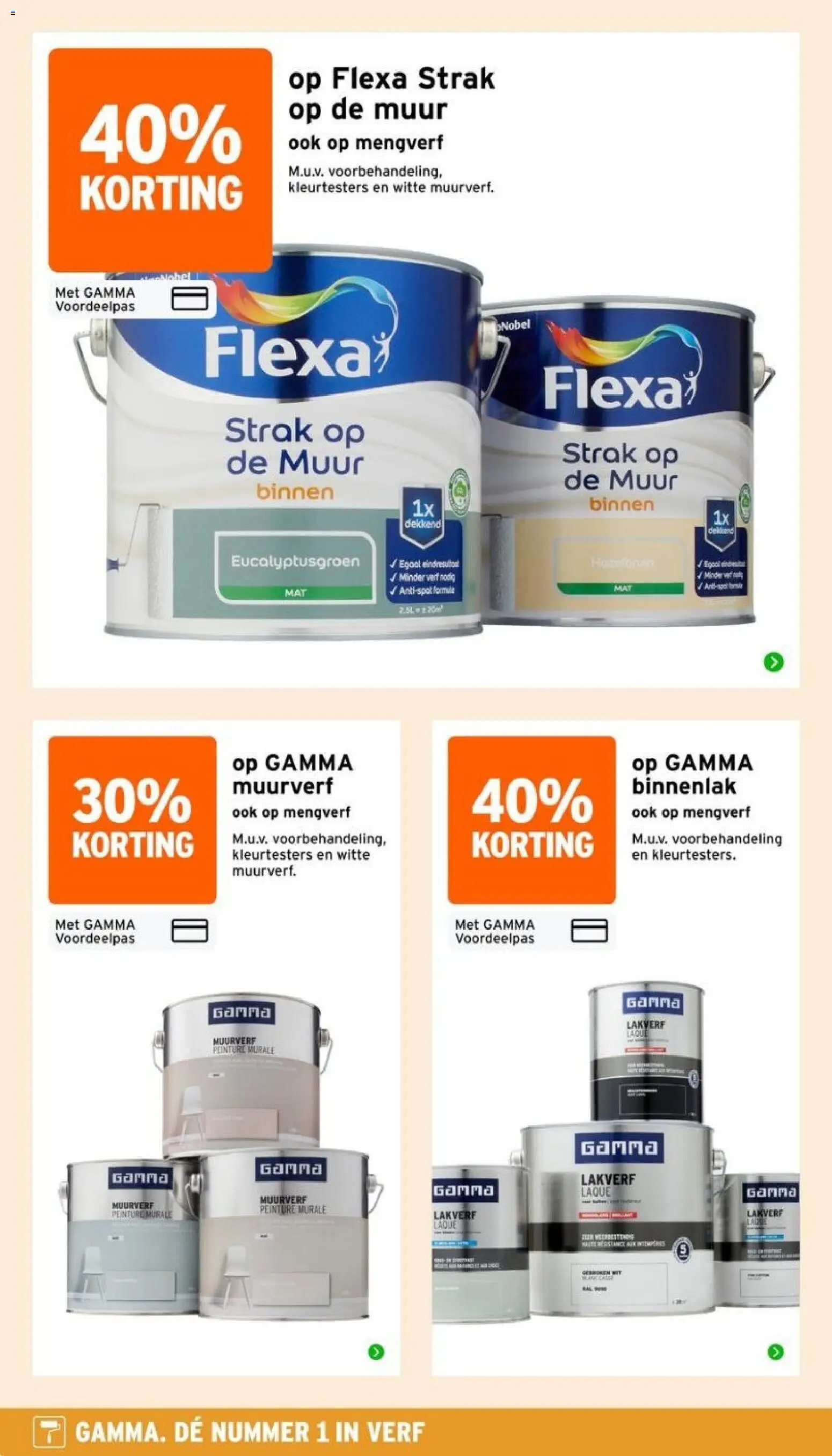 GAMMA folder Folder in Nederland