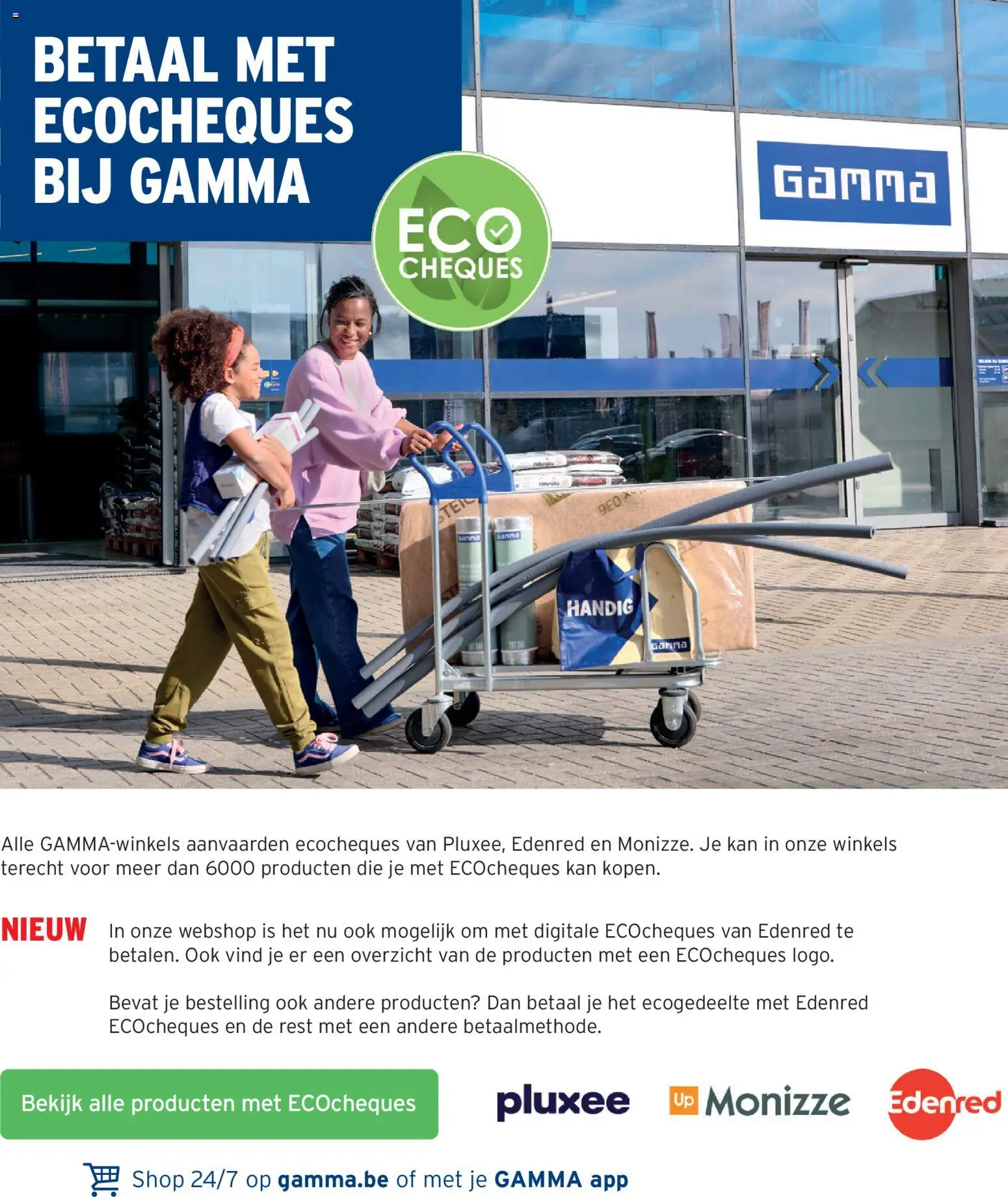 GAMMA folder Folder in België