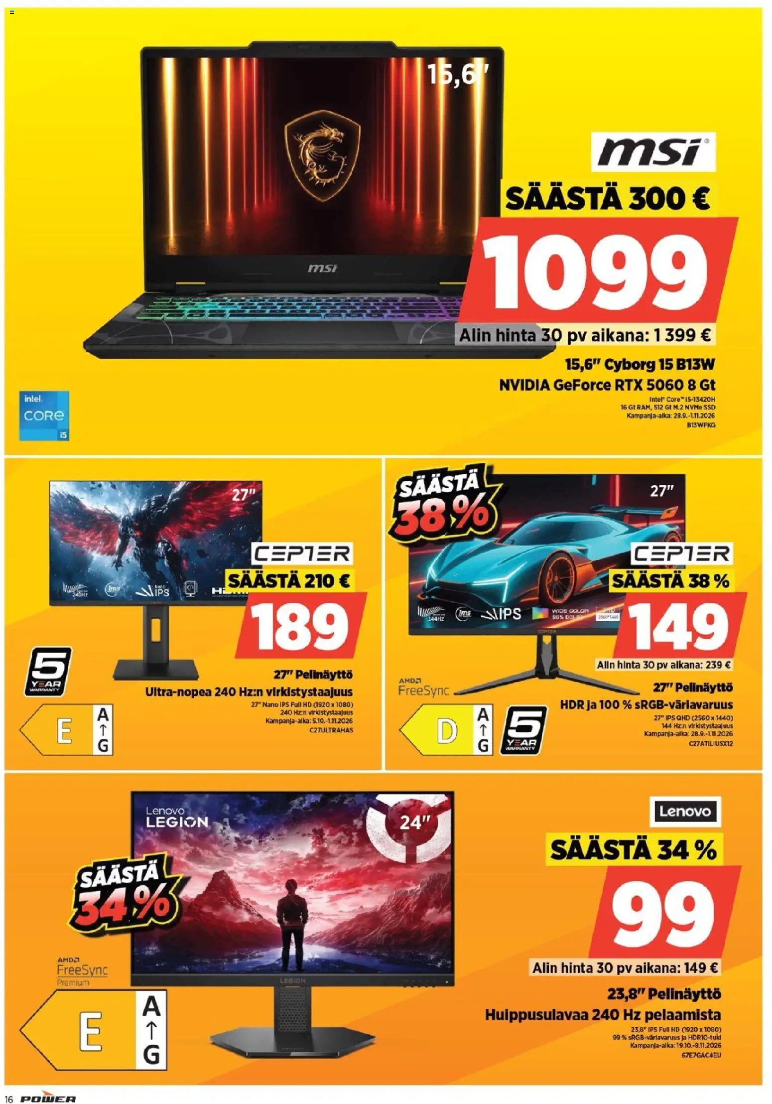 Power tarjoukset Kuvasto in Suomi