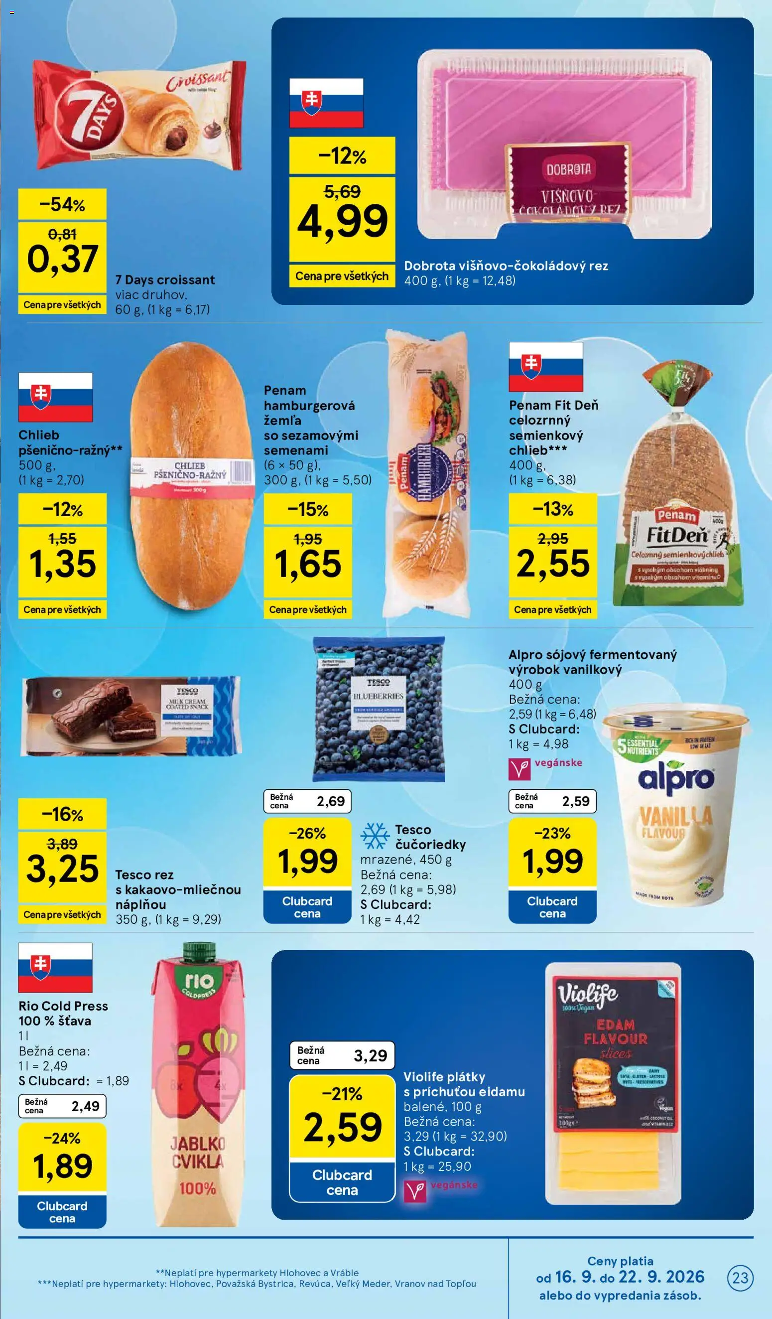 Tesco Hypermarket - leták Leták in Slovensko