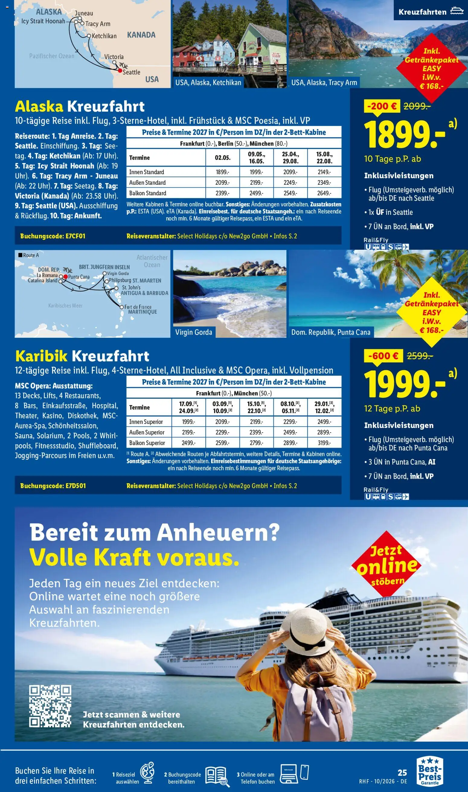 Lidl Reisen Prospekt Prospekt in Deutschland