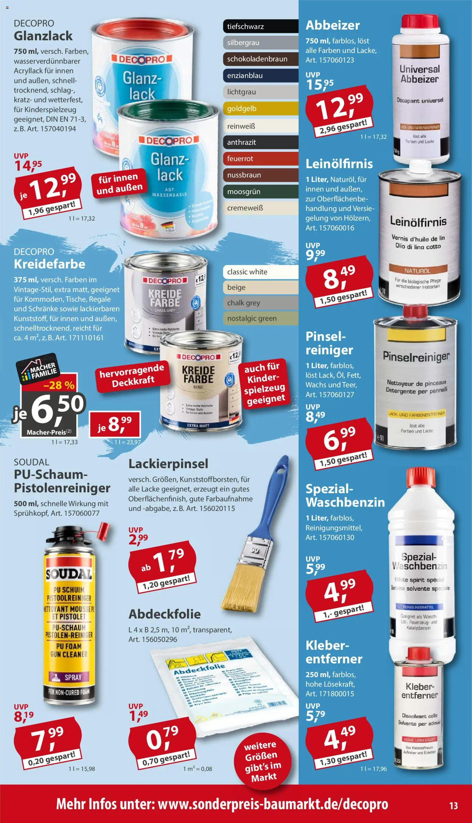 Sonderpreis Baumarkt Prospekt Prospekt in Deutschland