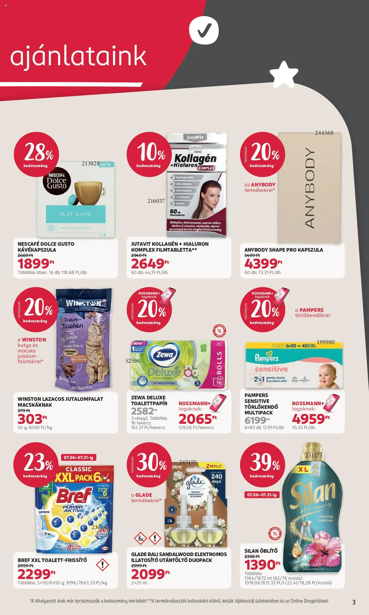 Rossmann Akciós Újság 2026.07.06.-tól/töl - fantasztikus ajánlatokat! 🛍️ | Magyarország