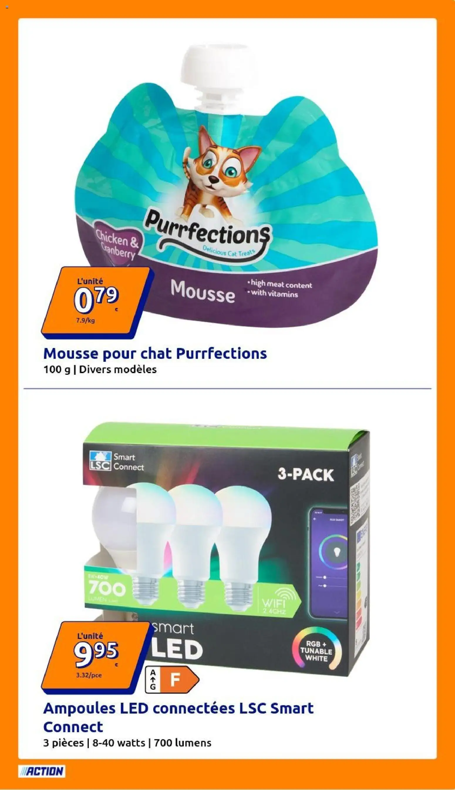 Action catalogue Catalogue in France