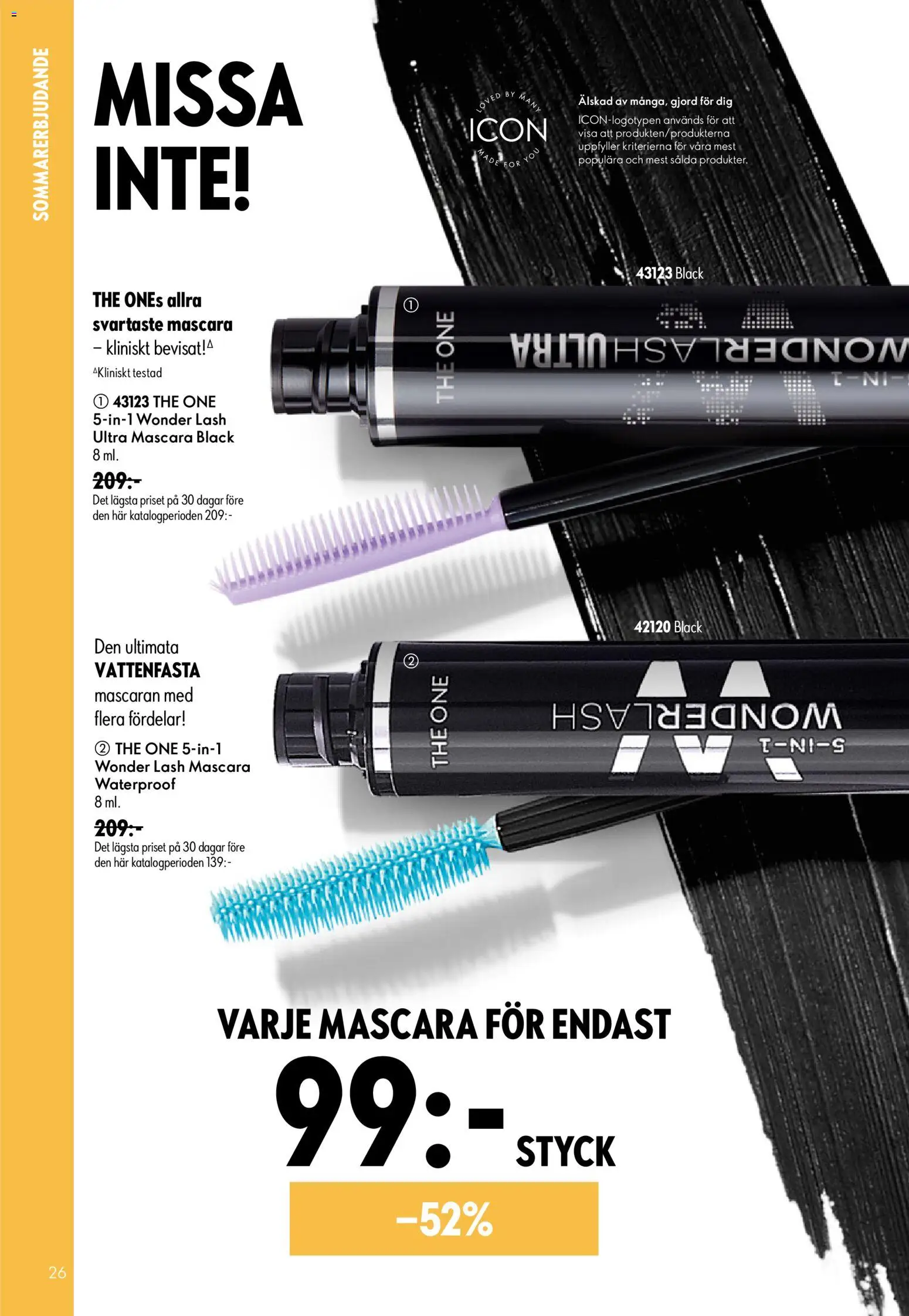 Nuvarande Oriflame erbjudanden 09/26 från 📣 24/06/2026 - 14/07/2026 📣 | Sverige