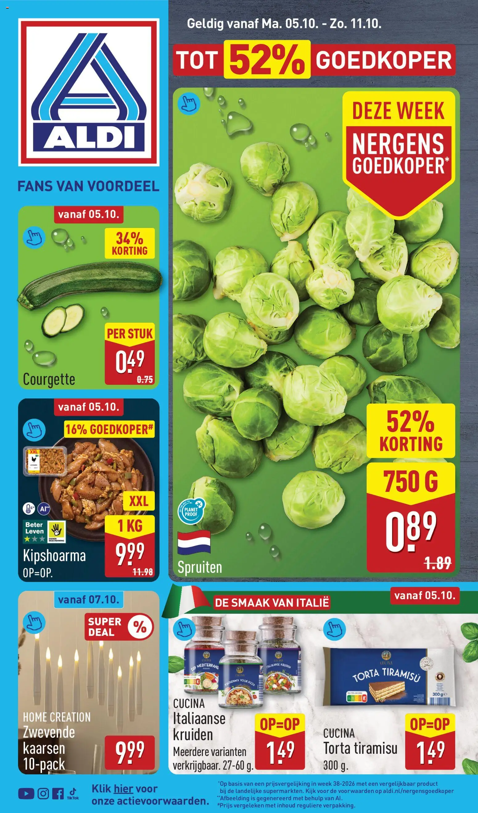 Aldi folder week 41 Folder in Nederland