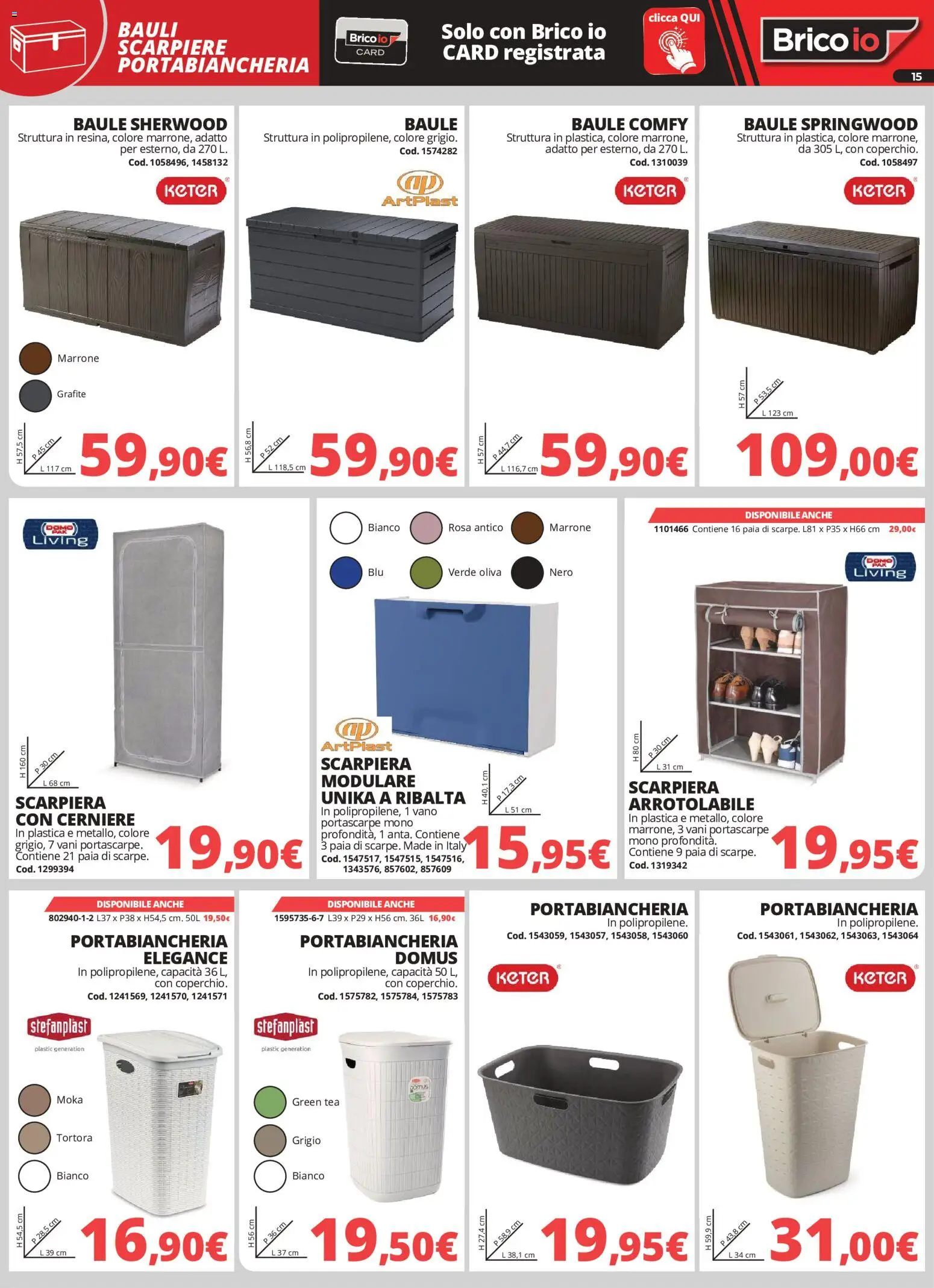 Brico io volantino Sistemazione Volantino in Italy