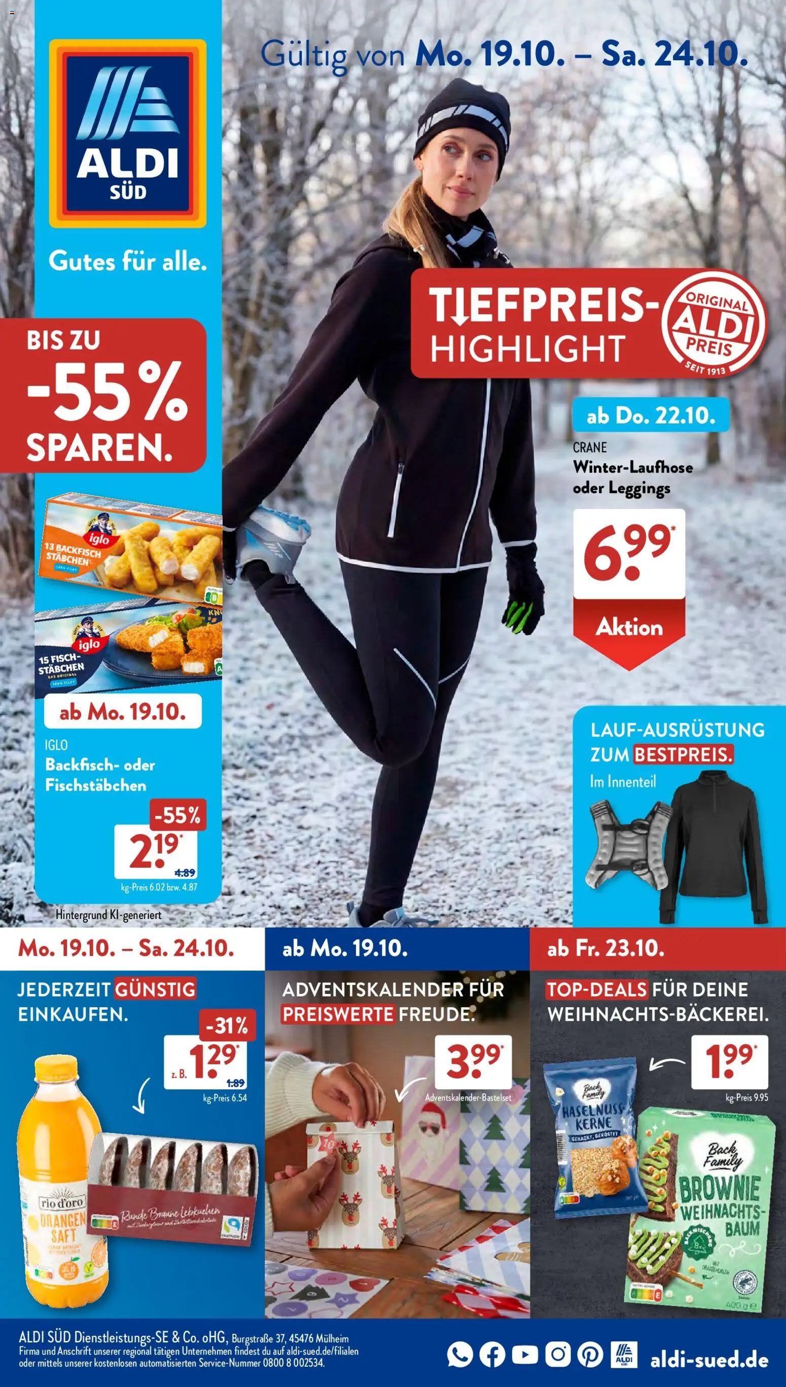 Aldi Süd Prospekt Prospekt in Deutschland
