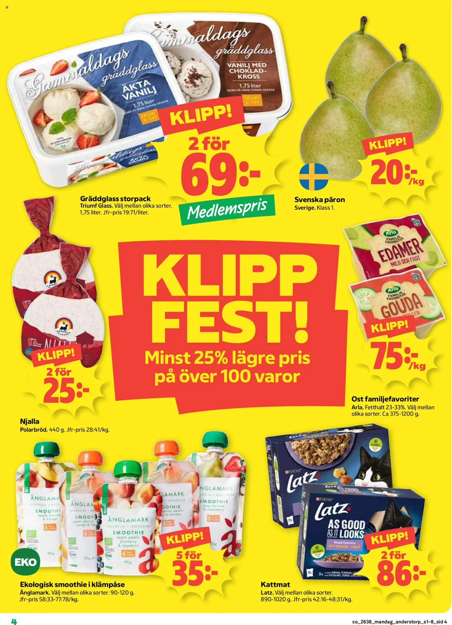 Coop erbjudanden Reklamblad in Sverige