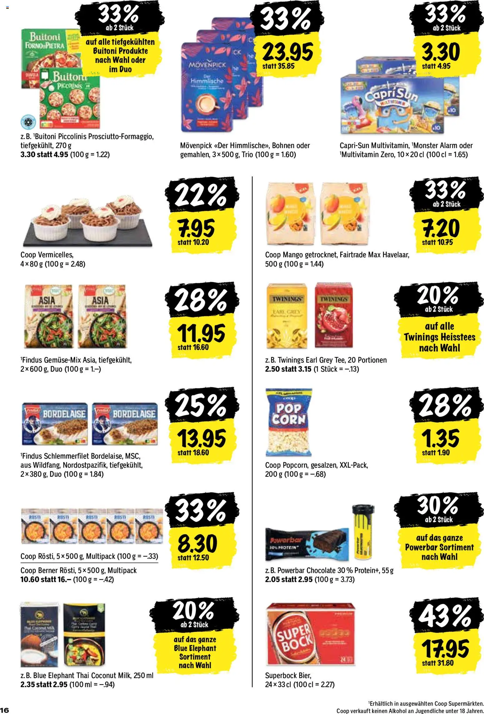 Coop aktionen Prospekt in Schweiz