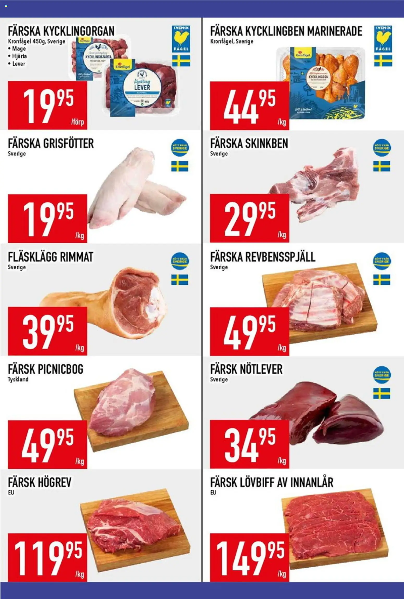 Matdax erbjudanden Reklamblad in Sverige