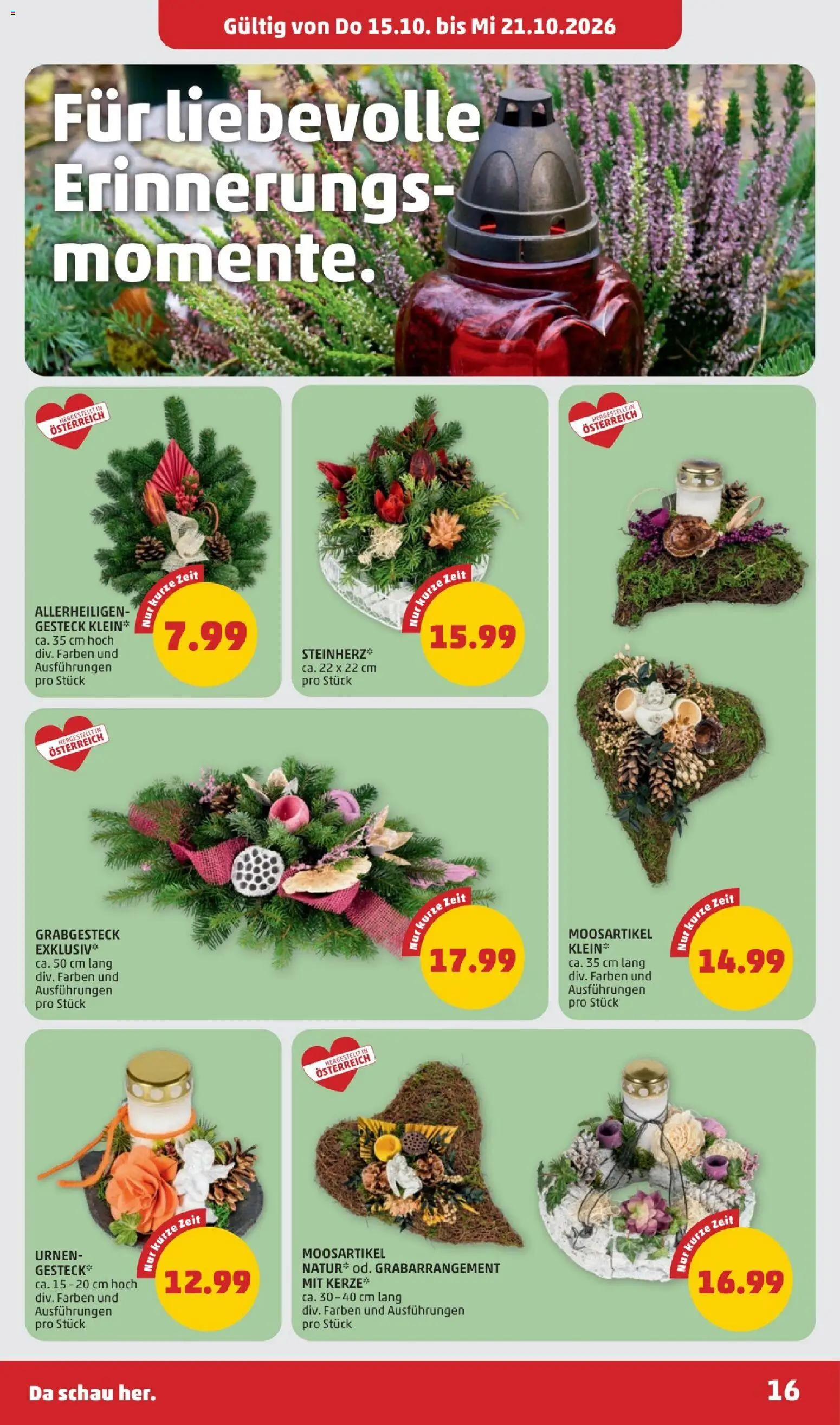 Penny Markt Flugblatt Flugblatt in Österreich