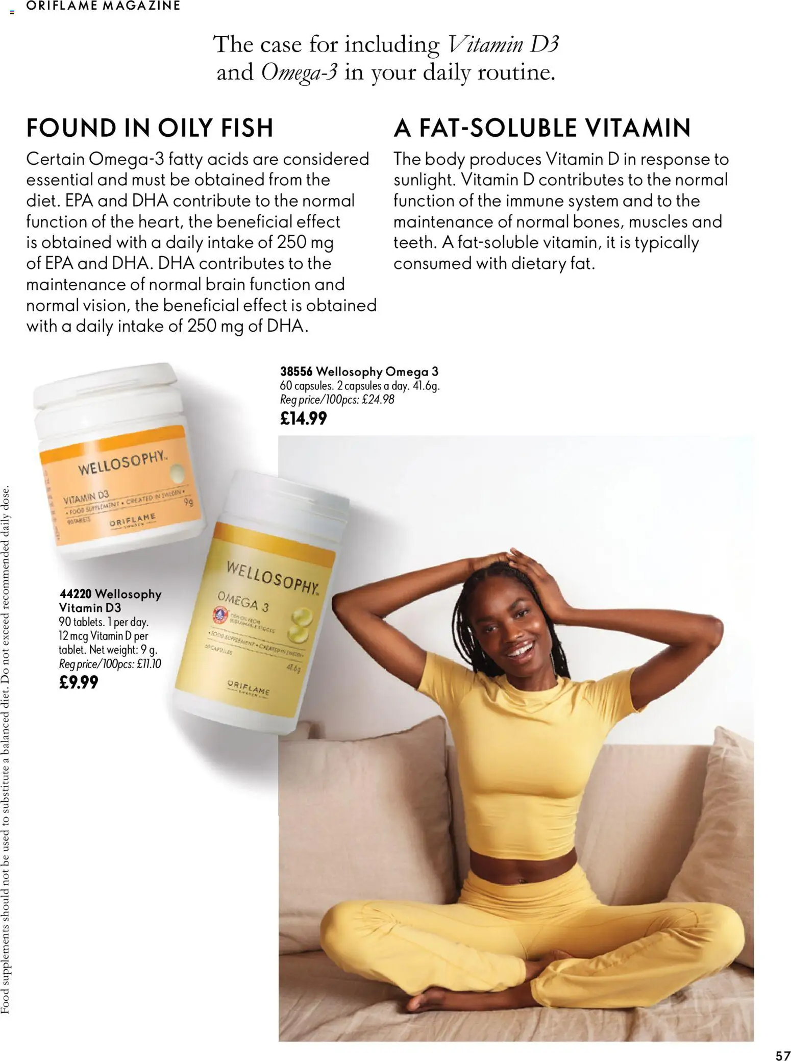 Oriflame - ECatalogue Leaflet in United Kingdom