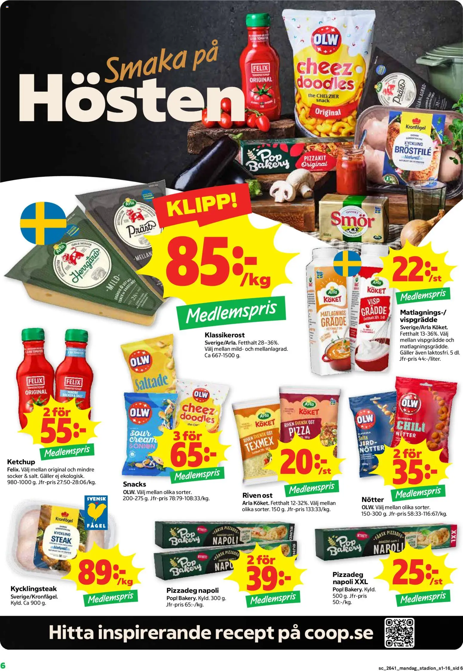 Stora Coop erbjudanden Reklamblad in Sverige