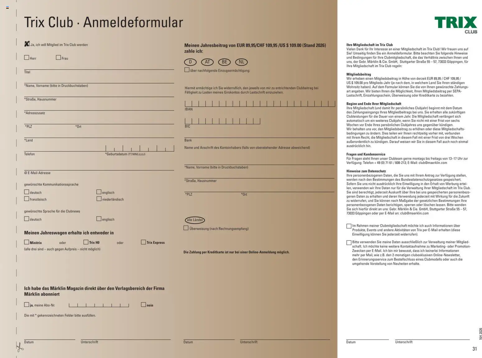 Conrad Trix Katalog Prospekt in Deutschland