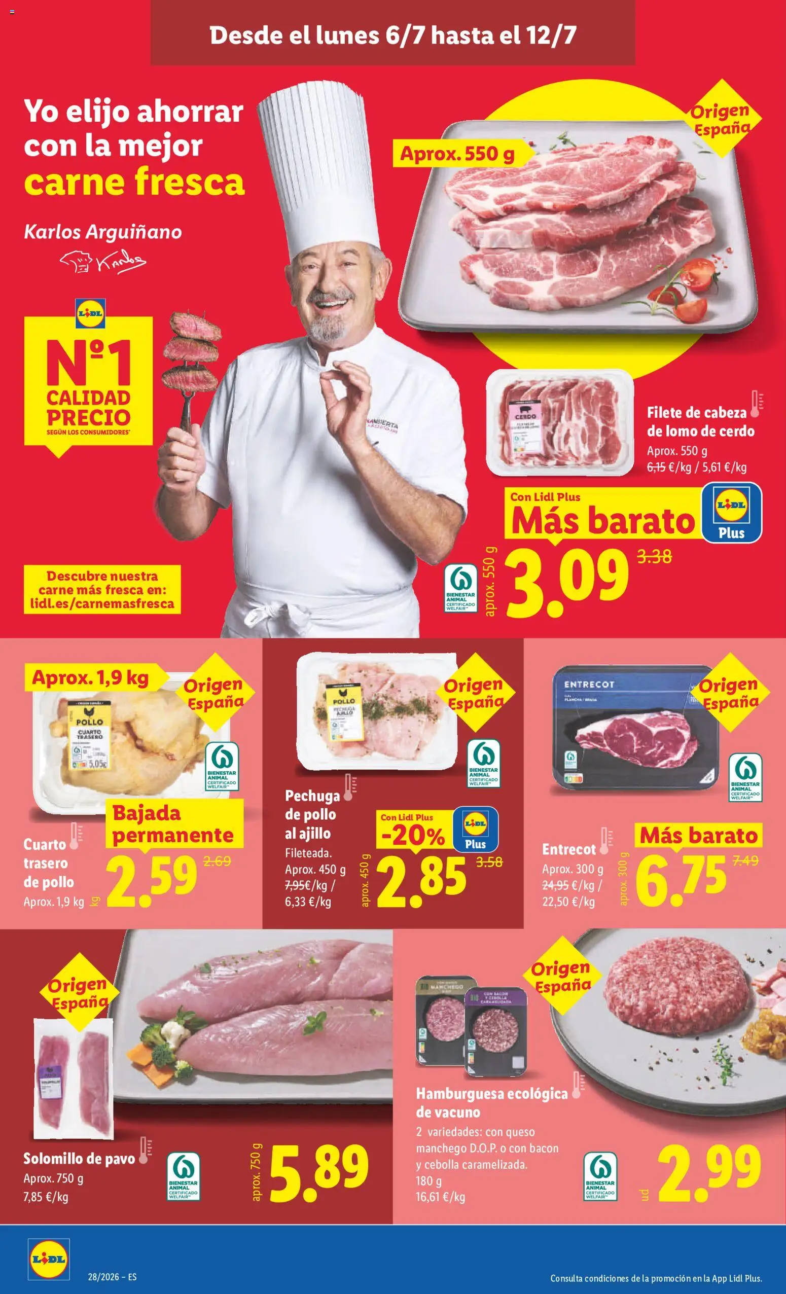 Lidl folleto desde 06/07/2026 | ¿Cómo obtener un descuento limitado? ¡Ahorra hoy mismo! | España