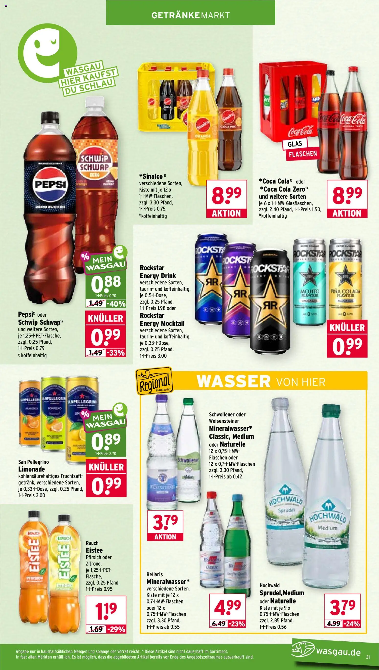 Wasgau Prospekt Prospekt in Deutschland