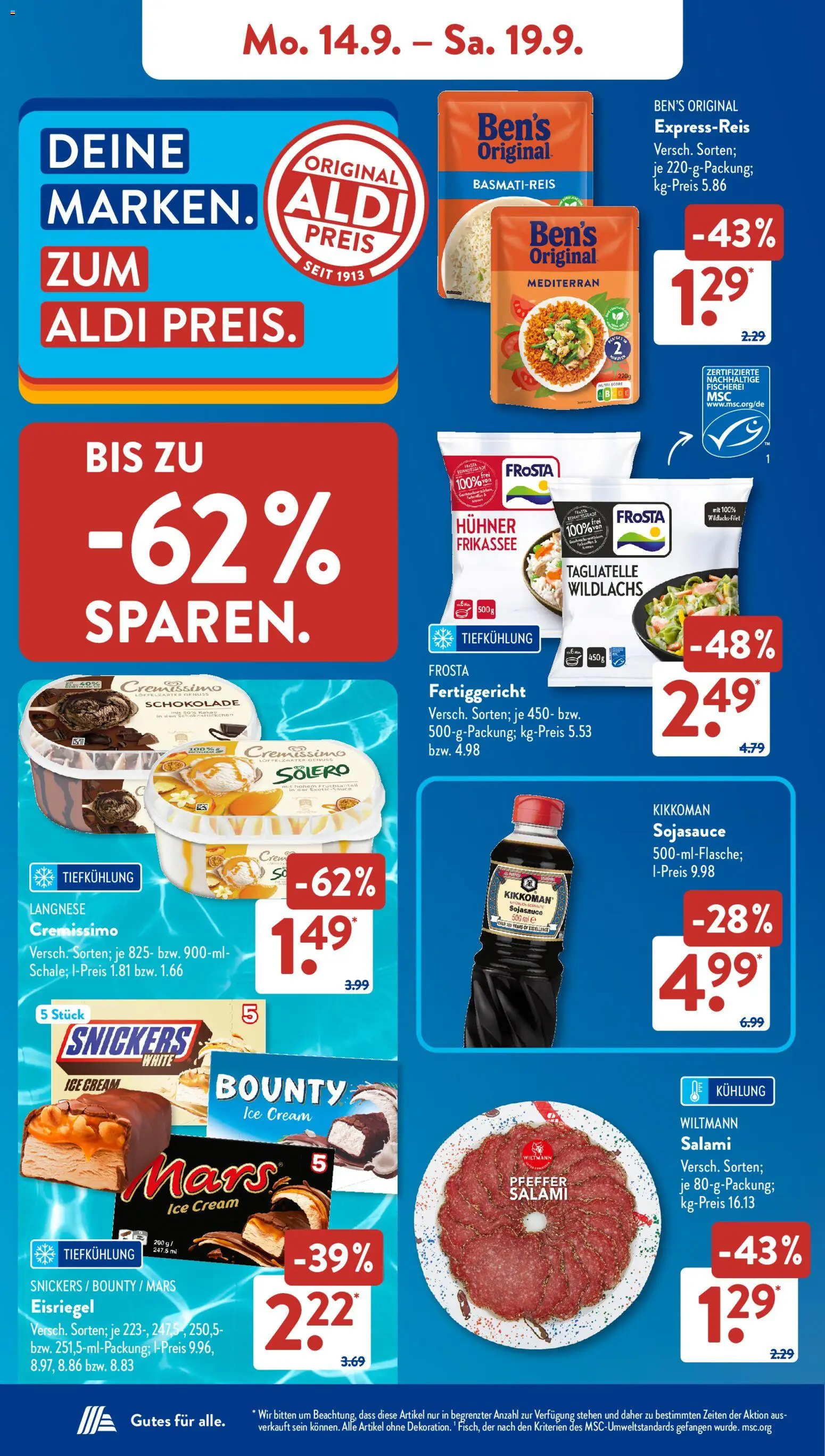 Aldi Süd Prospekt Prospekt in Deutschland