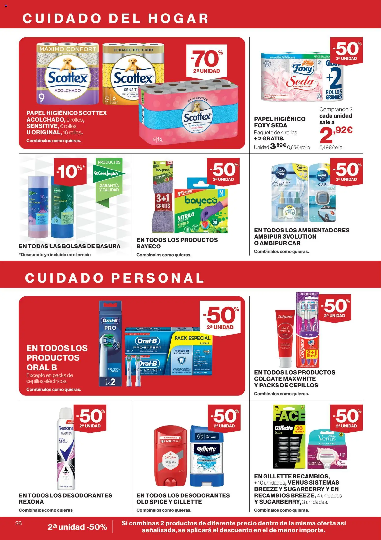 Hipercor catálogo Folleto in España