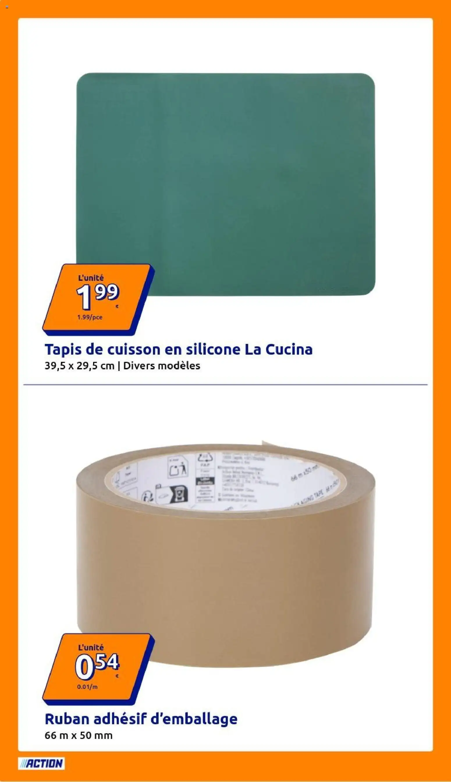 Action catalogue Catalogue in France