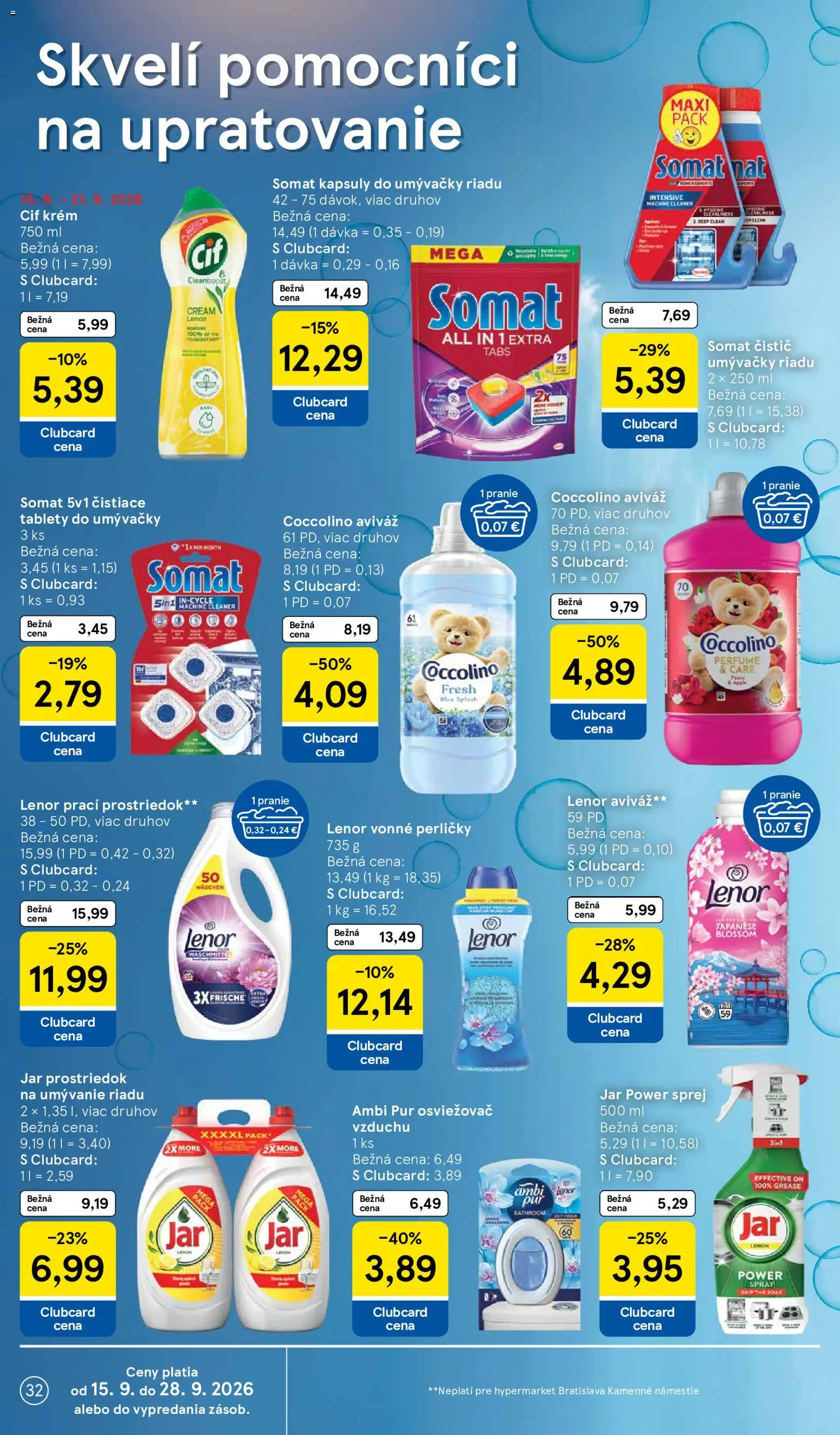 Tesco Hypermarket - leták Leták in Slovensko