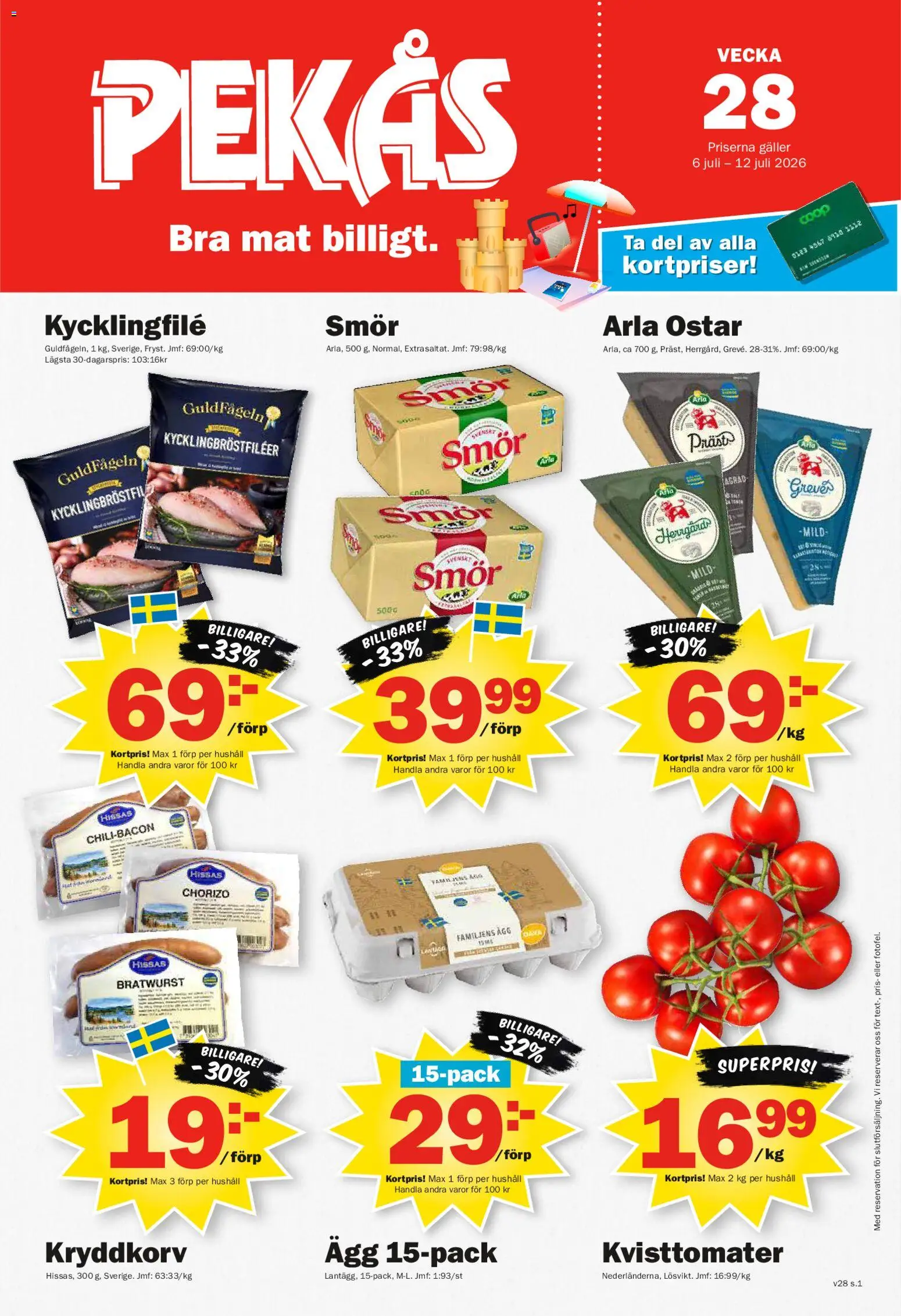 Nuvarande Pekås erbjudanden från 📣 06/07/2026 - 12/07/2026 📣 | Sverige