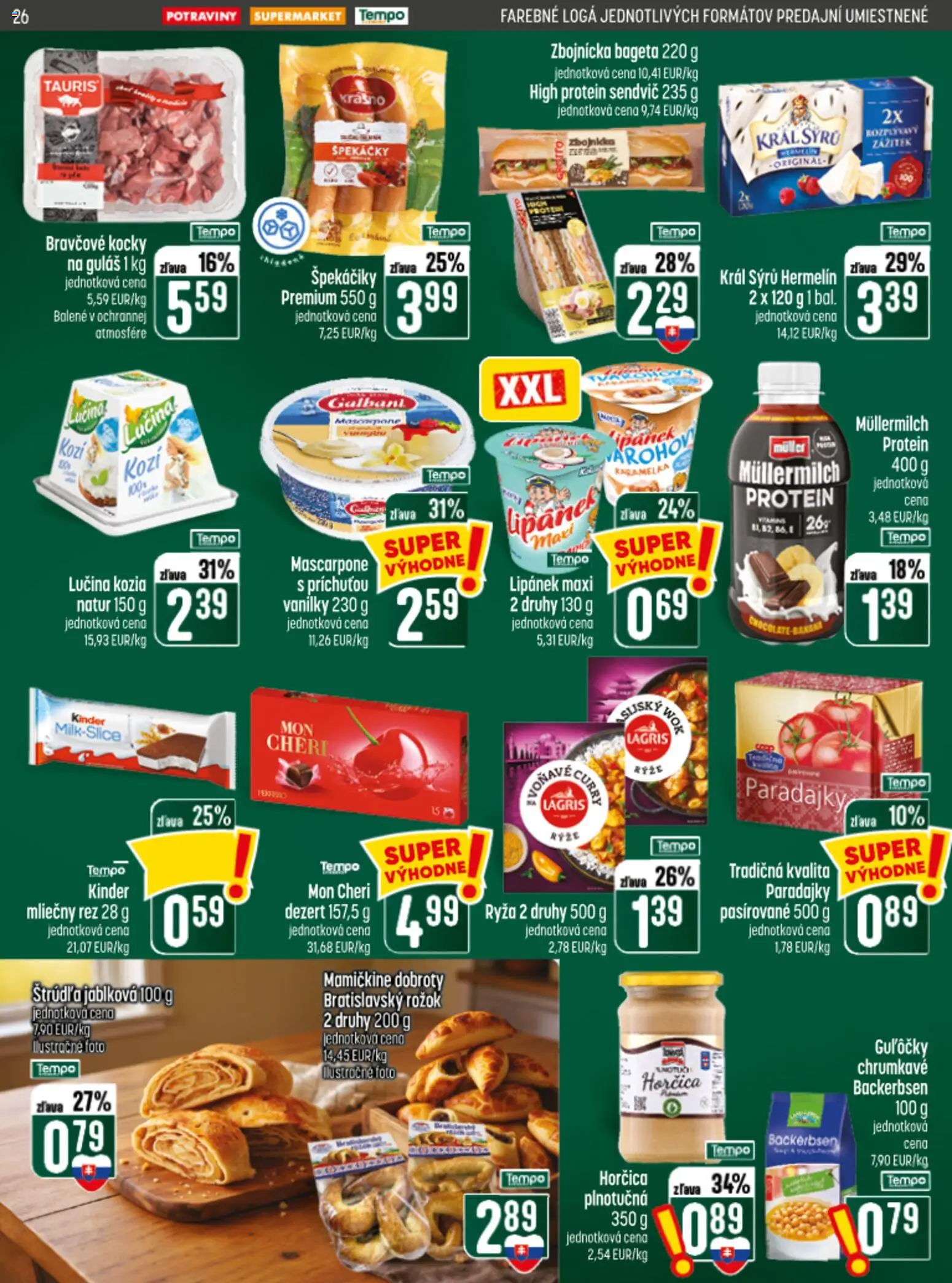 COOP Jednota leták Leták in Slovensko