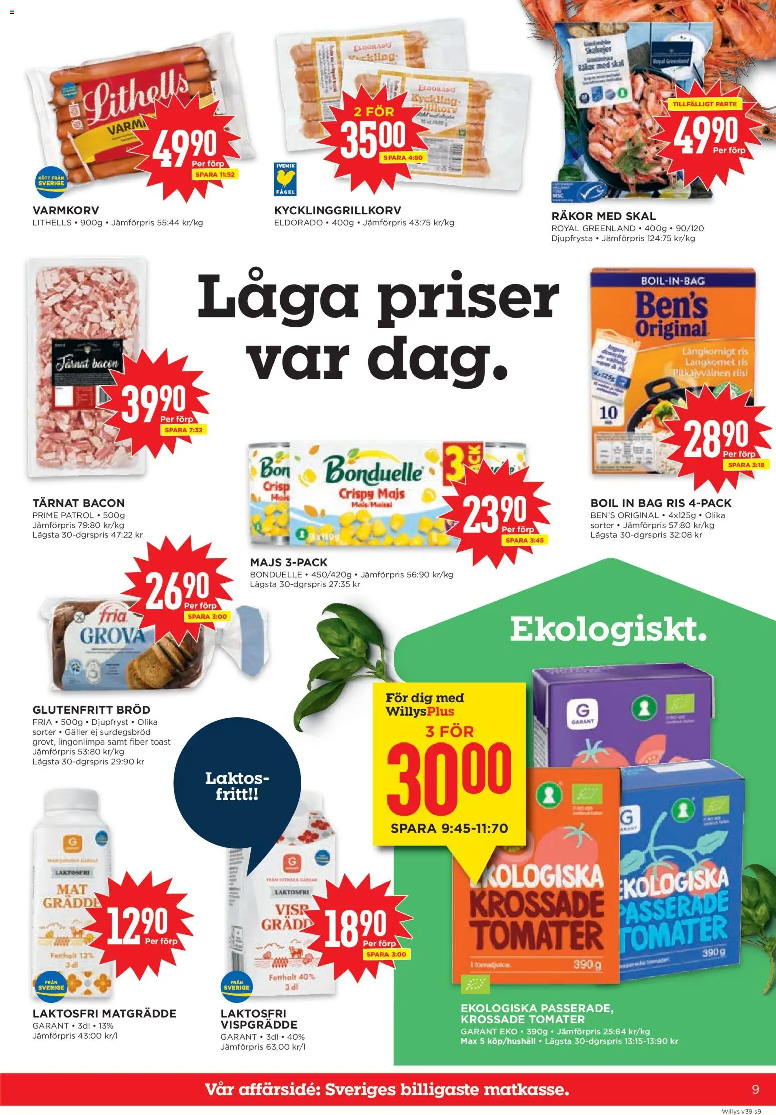 Willys erbjudanden Reklamblad in Sverige