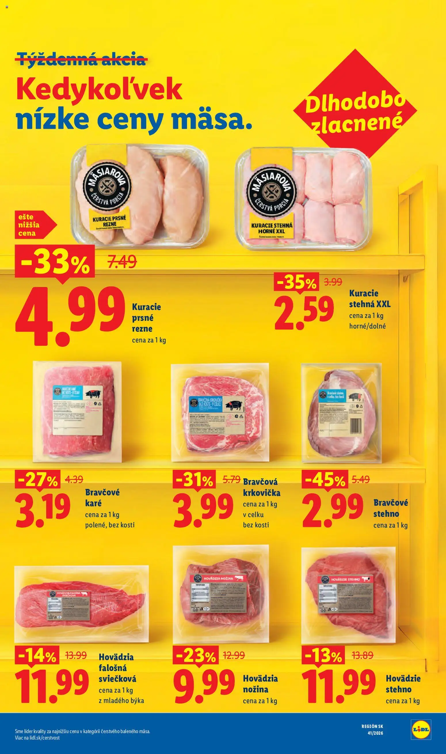 Lidl leták Leták in Slovensko